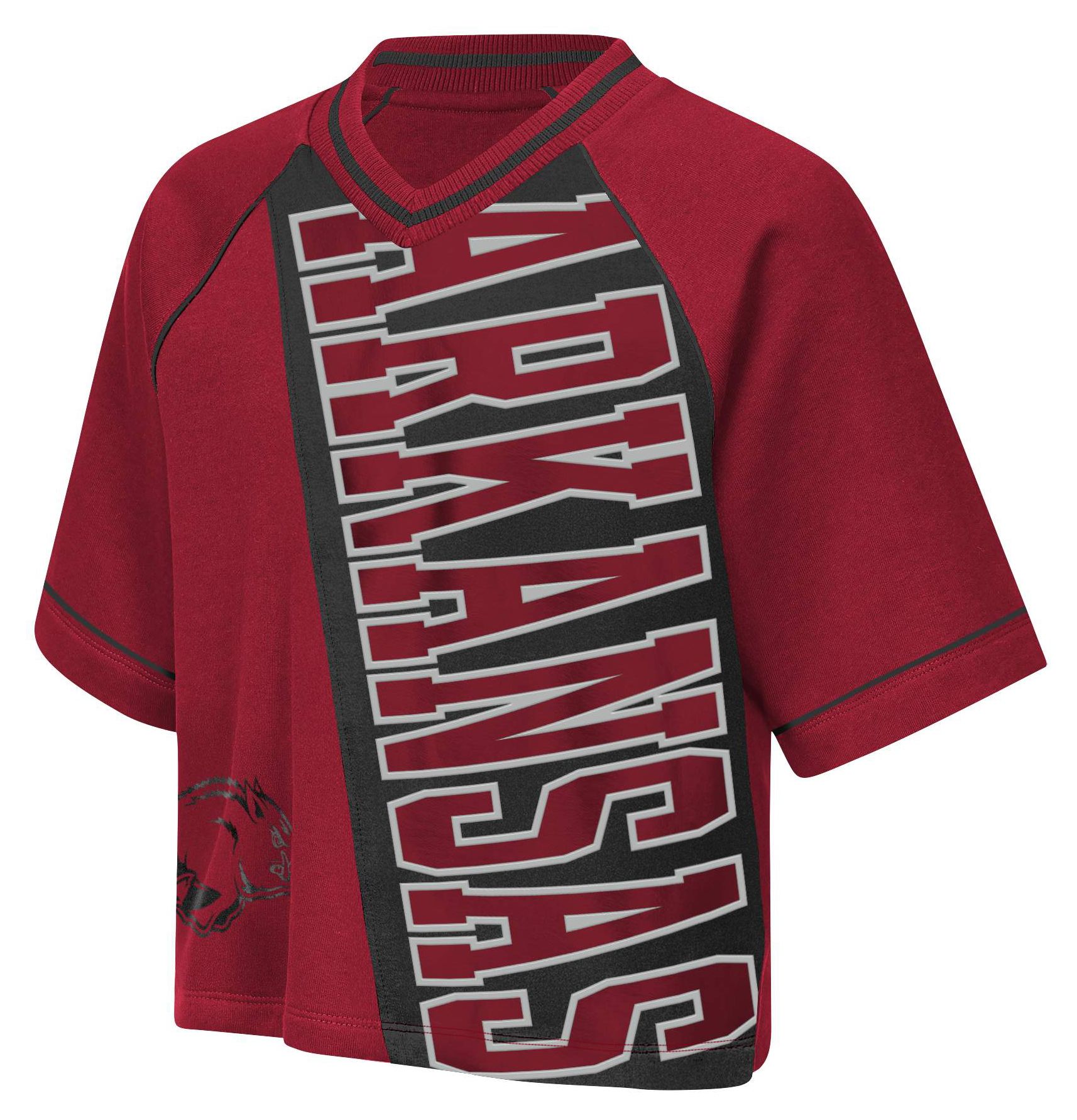 NCAA Youth Arkansas Razorbacks Red Corner Back T-Shirt