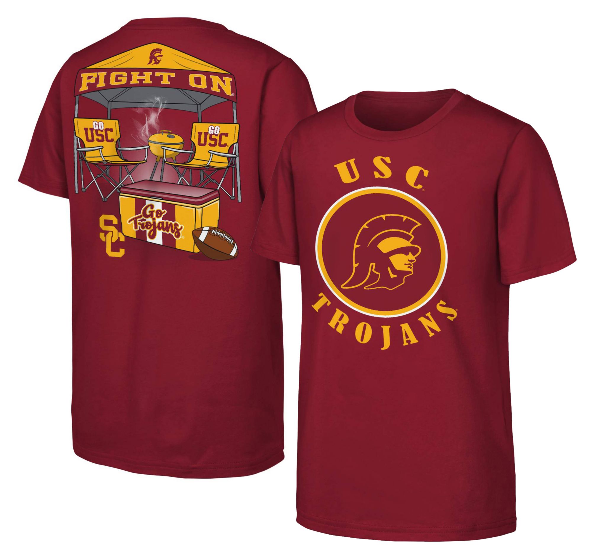 NCAA Youth USC Trojans Red Tailgater T-Shirt