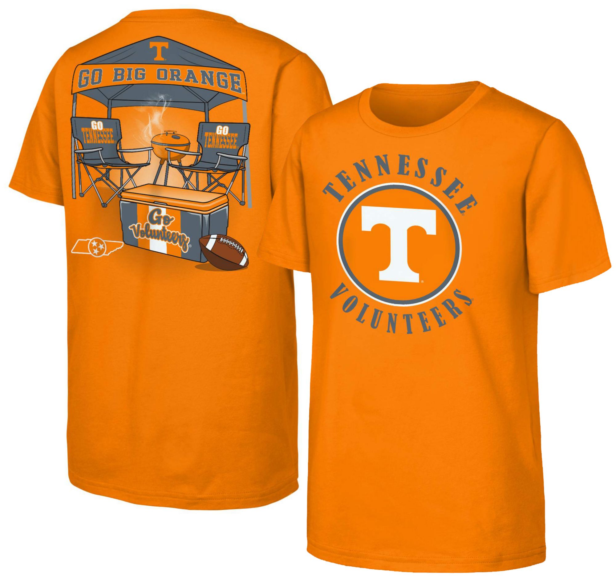 NCAA Youth Tennessee Volunteers Tenn Orange Tailgater T-Shirt