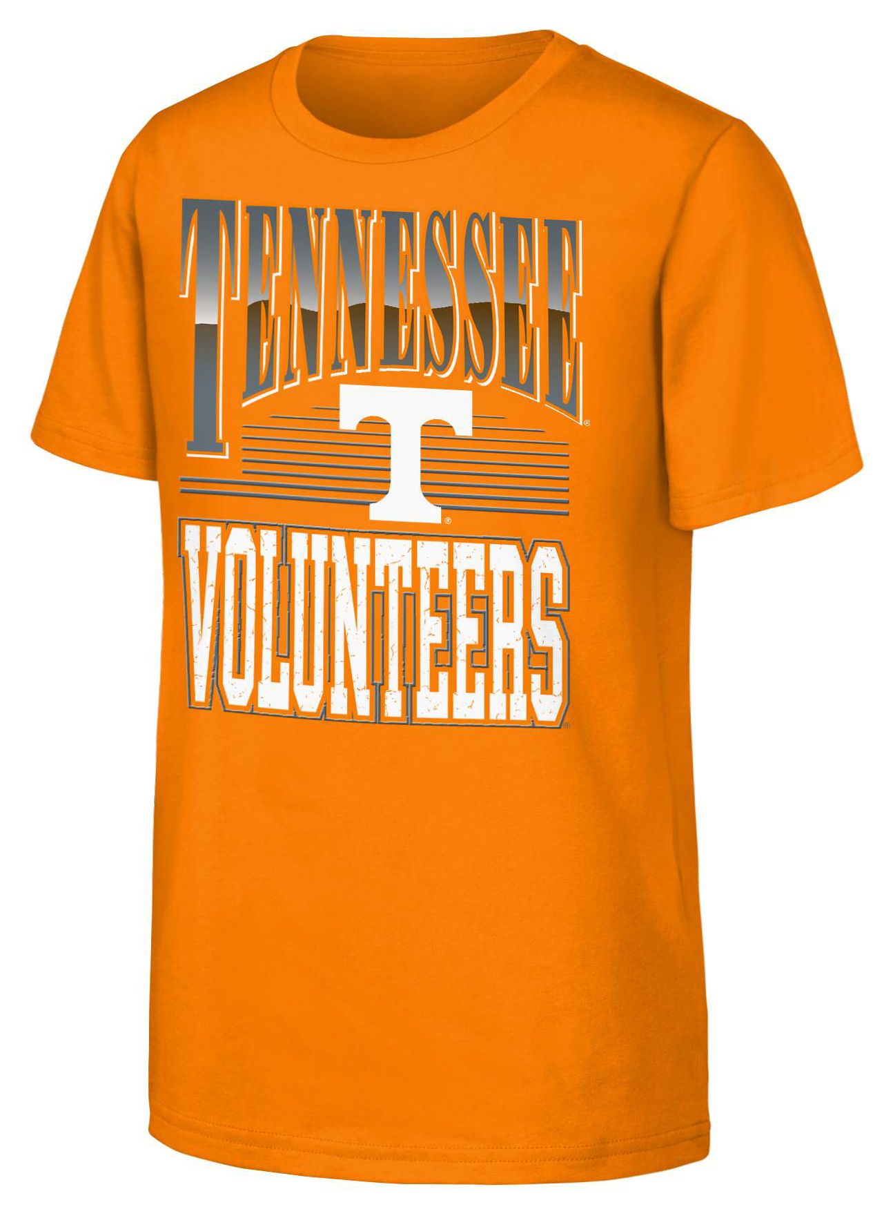 NCAA Youth Tennessee Volunteers Orange Chrome Header T-Shirt