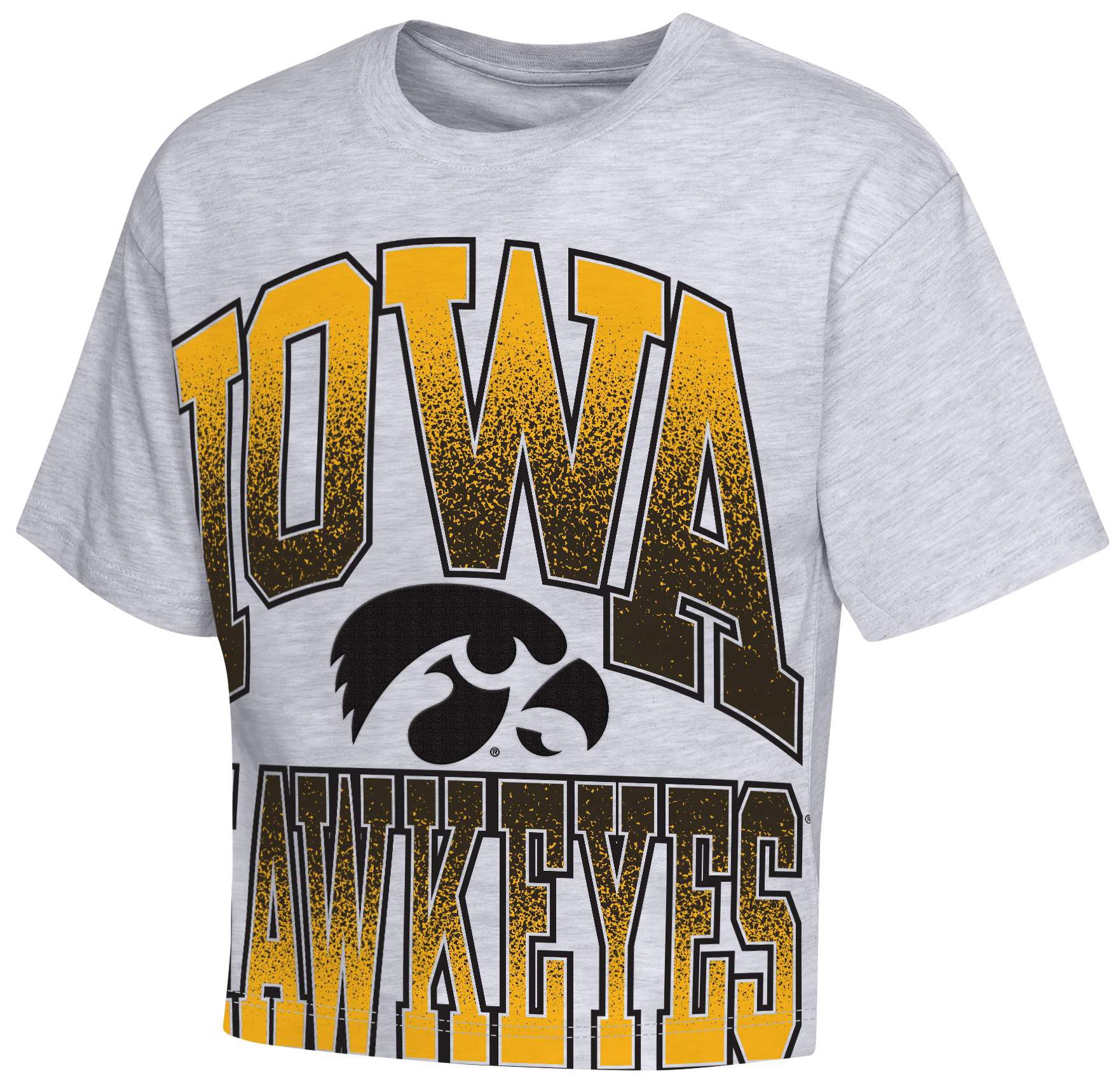 NCAA Youth Iowa Hawkeyes Grey Big Team Energy T-Shirt