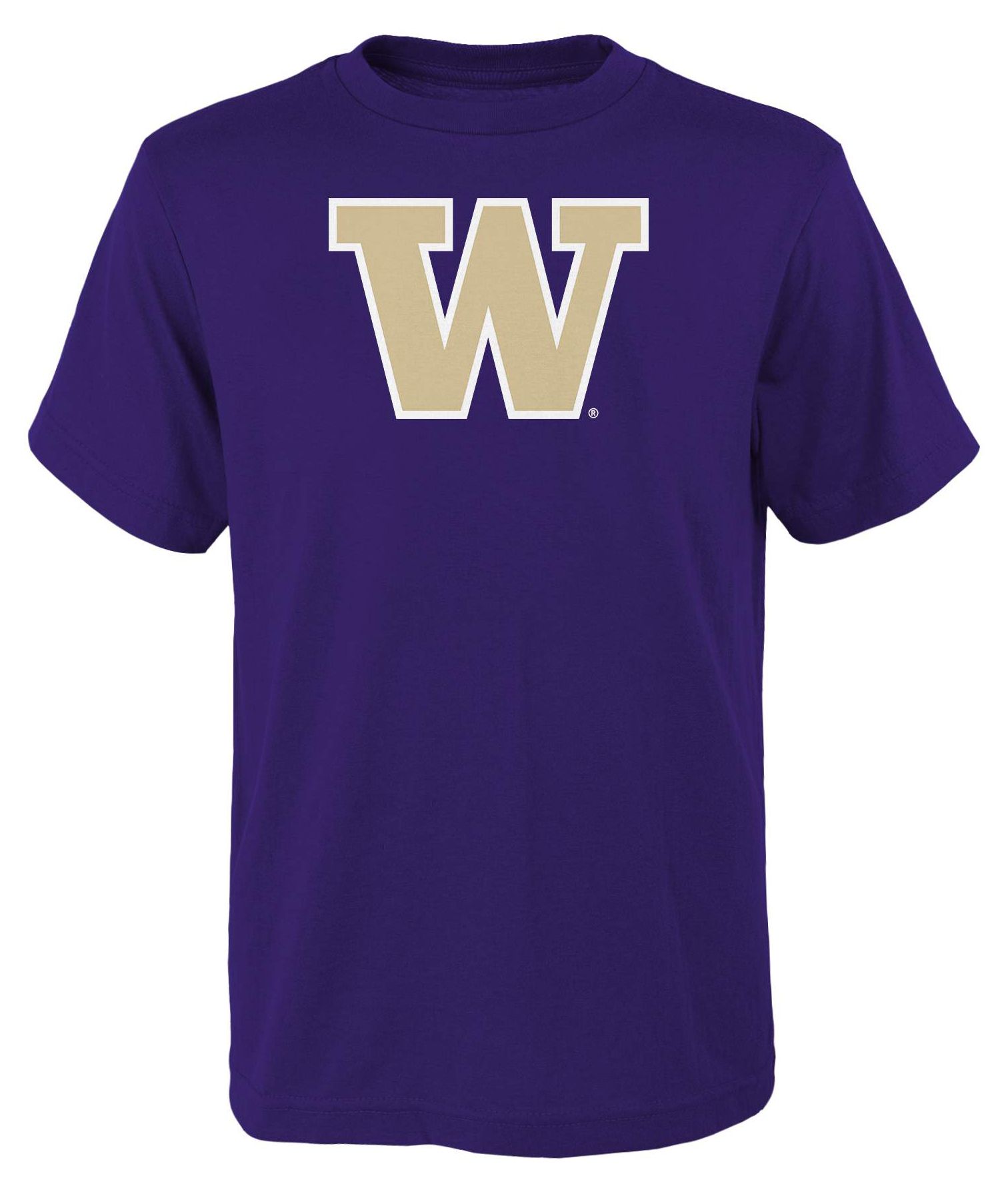 Outerstuff Youth Washington Huskies Purple Primary Logo T-Shirt