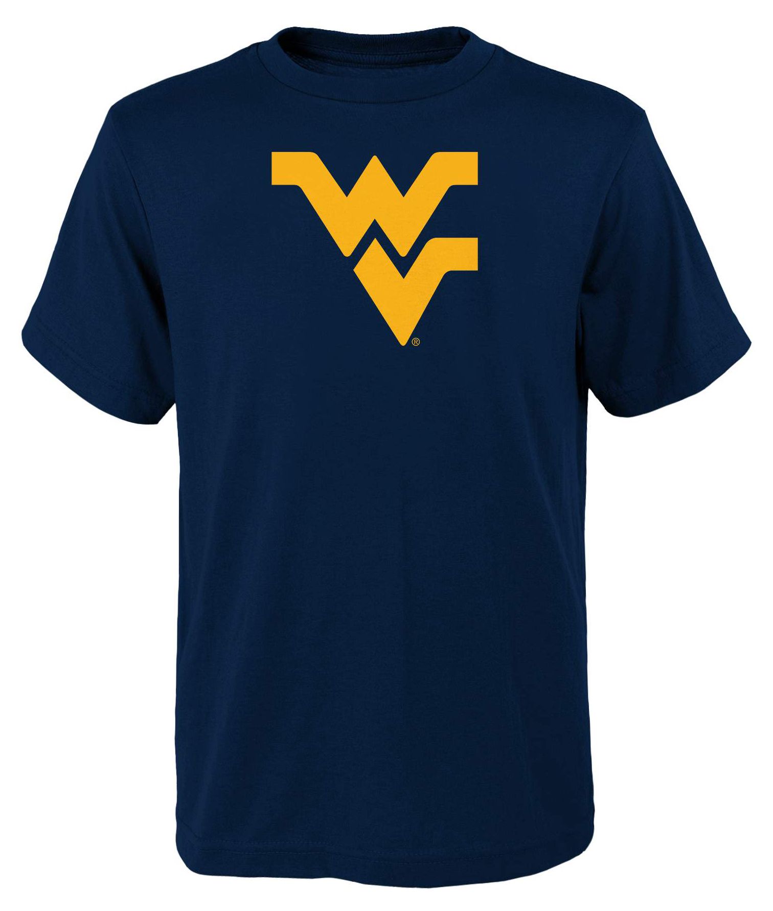 NCAA Youth West Virginia Mountaineers Navy Primary Logo T-Shirt