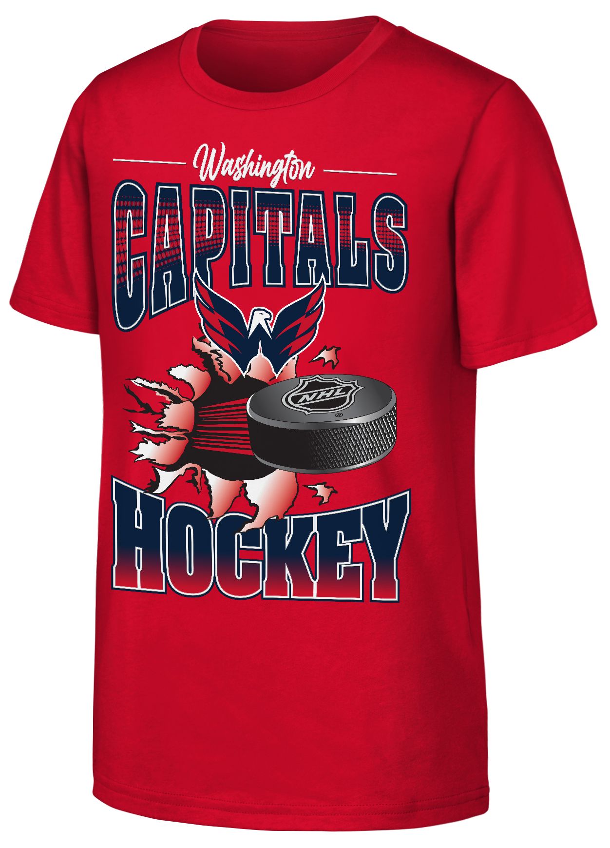 NHL Youth Washington Capitals University Red Breakout 2.0 T-Shirt