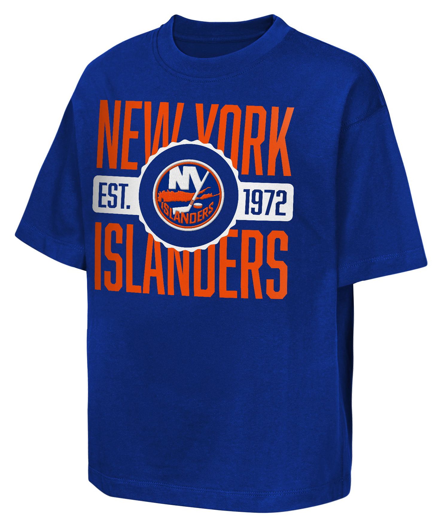 NHL Youth New York Islanders Blue Shot Speed T-Shirt