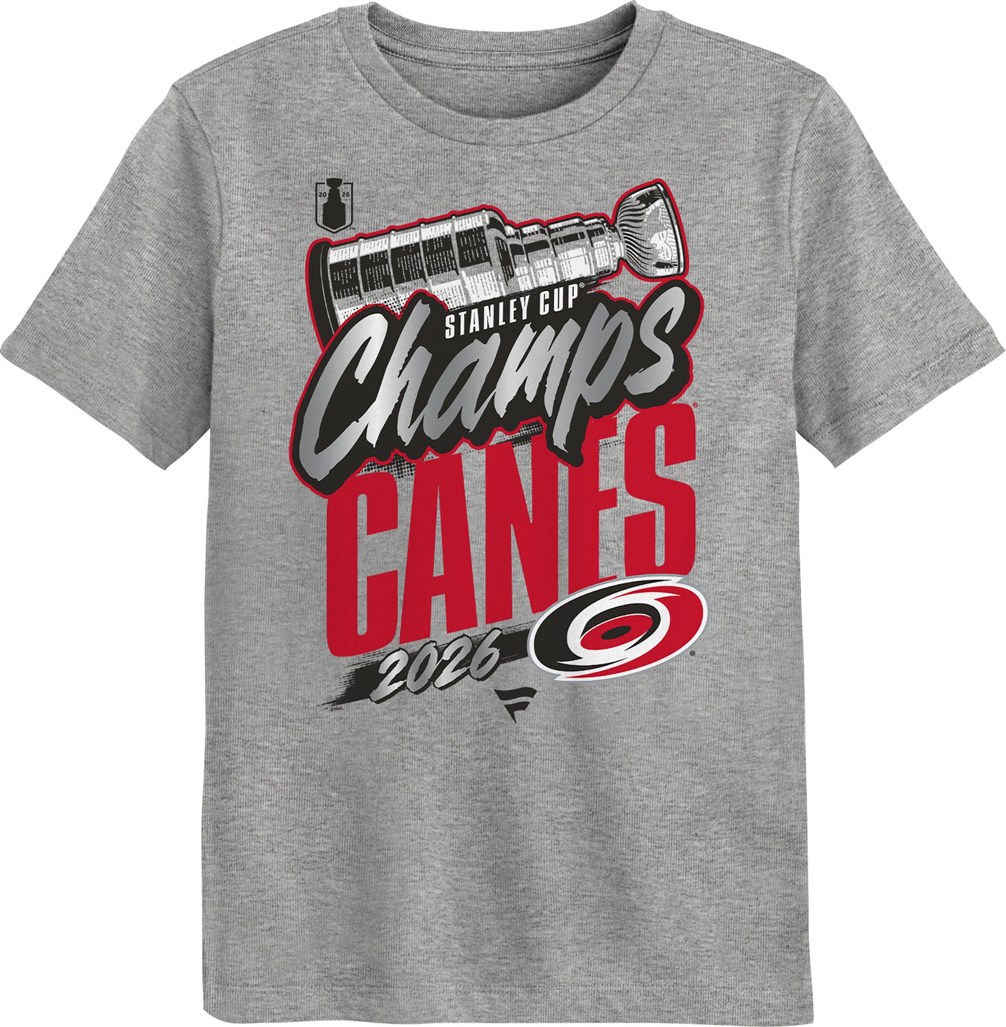 NHL Little Kids' Carolina Hurricanes 2026 Stanley Cup Champions Locker Room T-Shirt