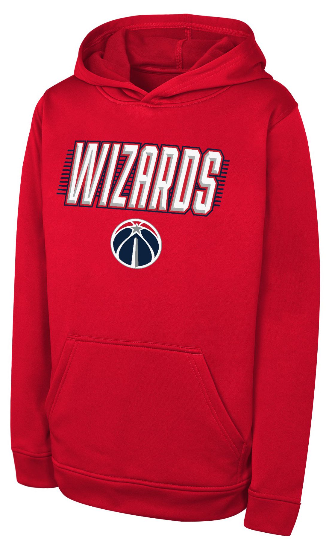 Youth Outerstuff Red Washington Wizards Sack Party Performance Hoodie