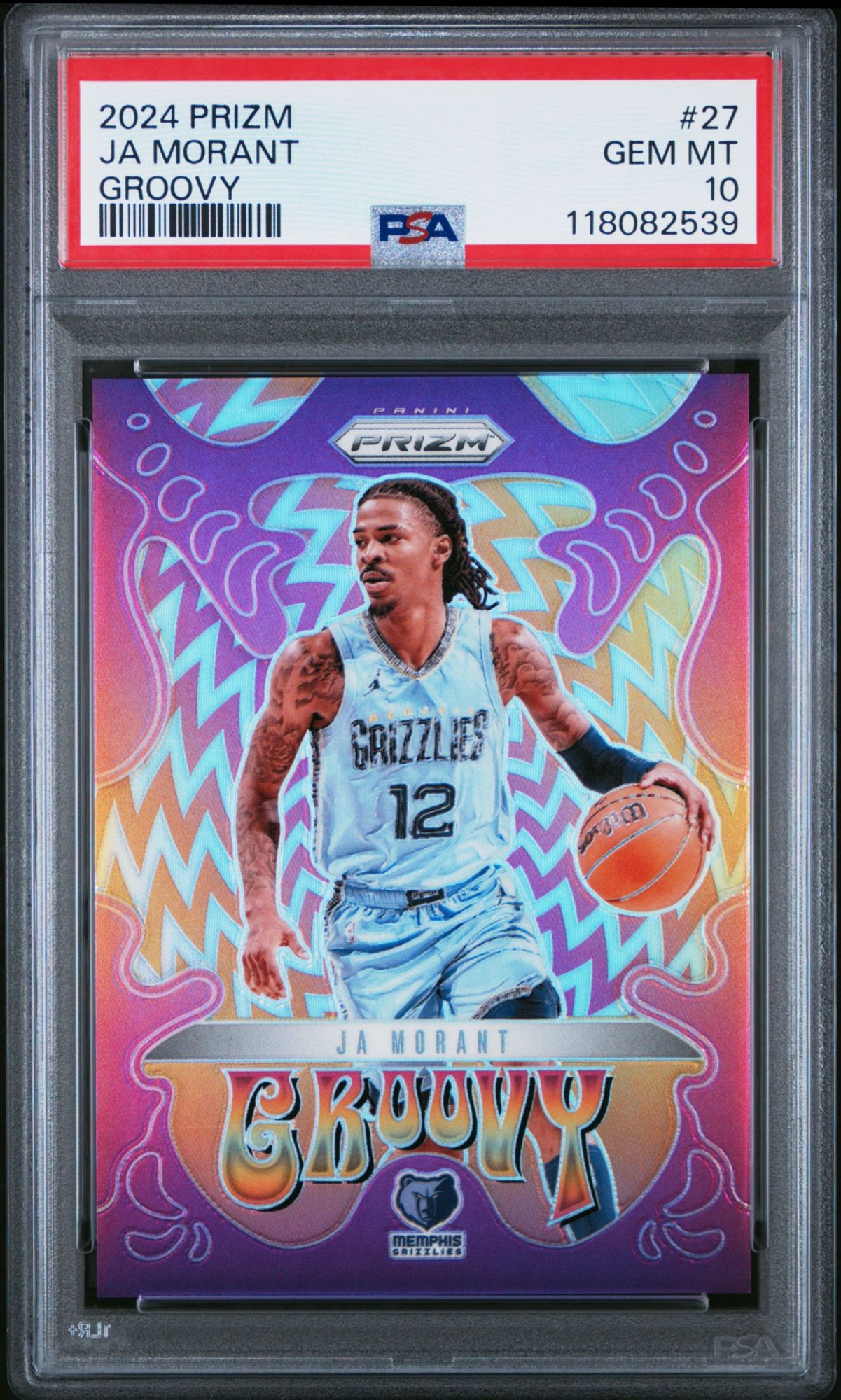 2024 Panini Prizm Groovy 27 Ja Morant PSA 10 | Dick's Sporting Goods