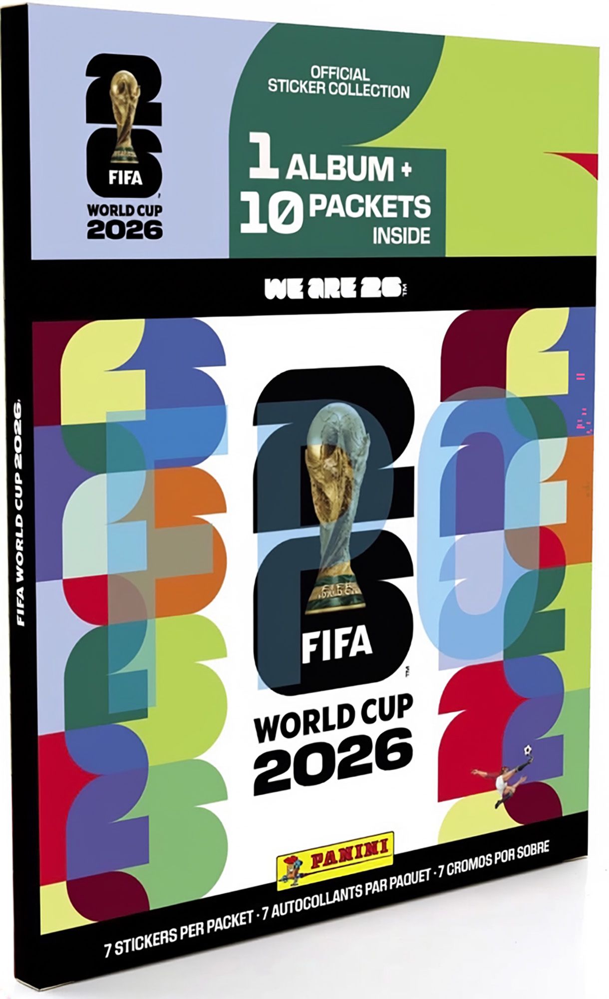 Panini America 2026 Panini FIFA World Cup Sticker Starter Kit Box