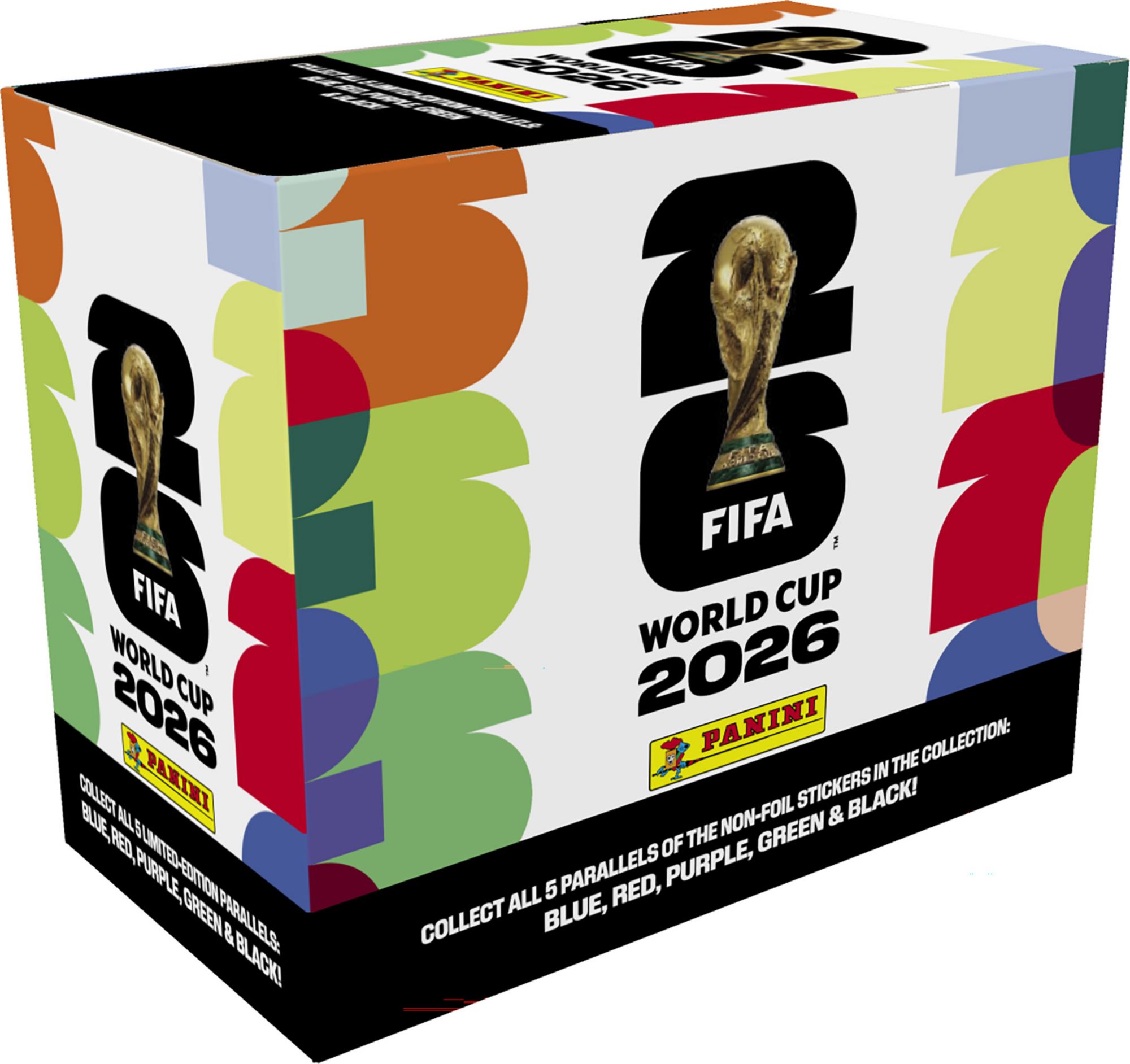 Panini America 2026 FIFA World Cup Sticker Box - 25 Count
