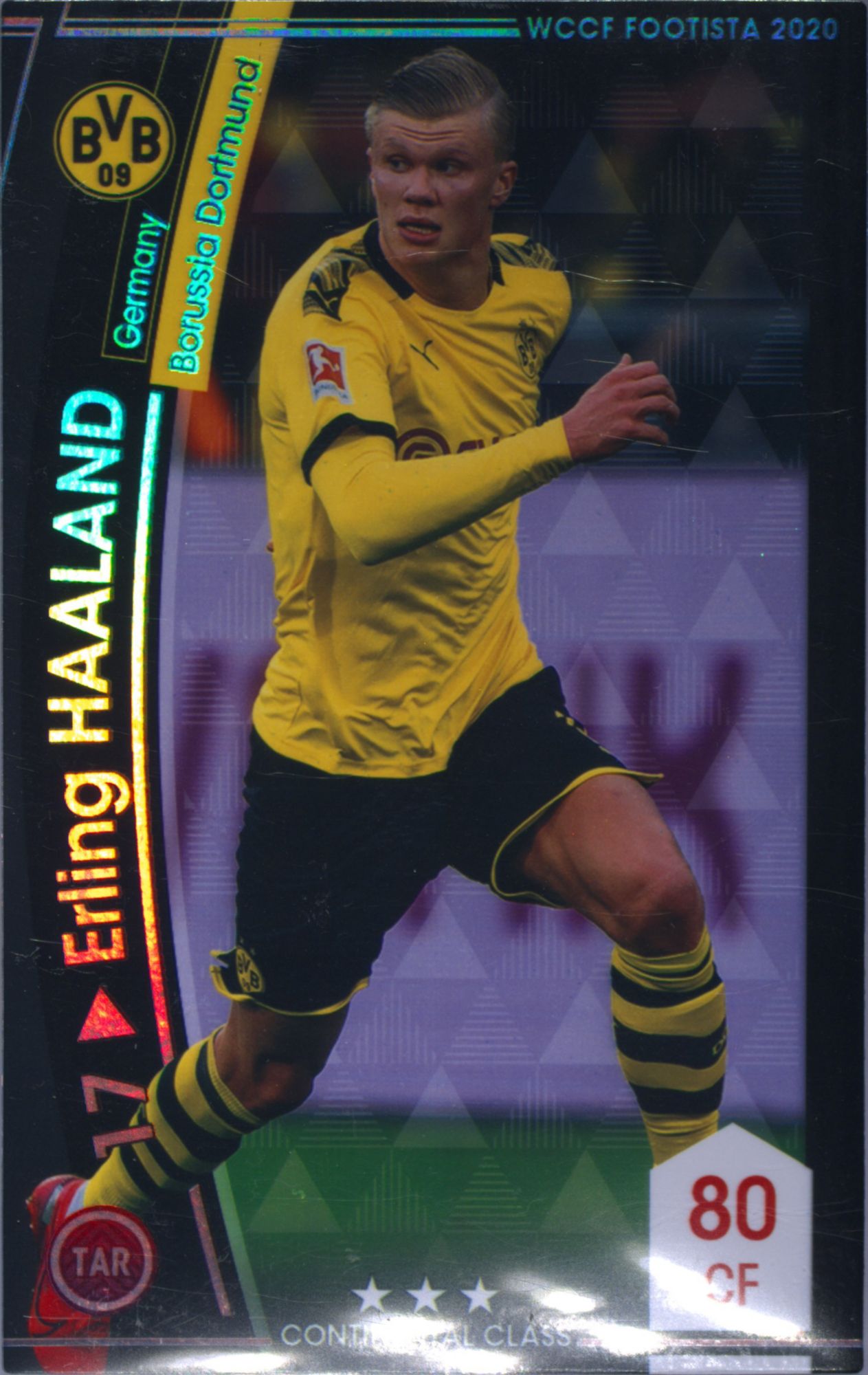 2019 Panini Wccf Footista F20-5 11 Erling Haaland PSA 10
