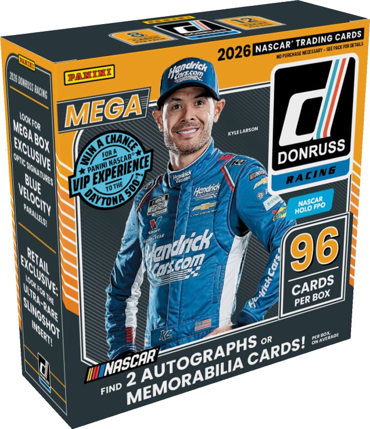 Panini 2026 Donruss Racing Mega Box