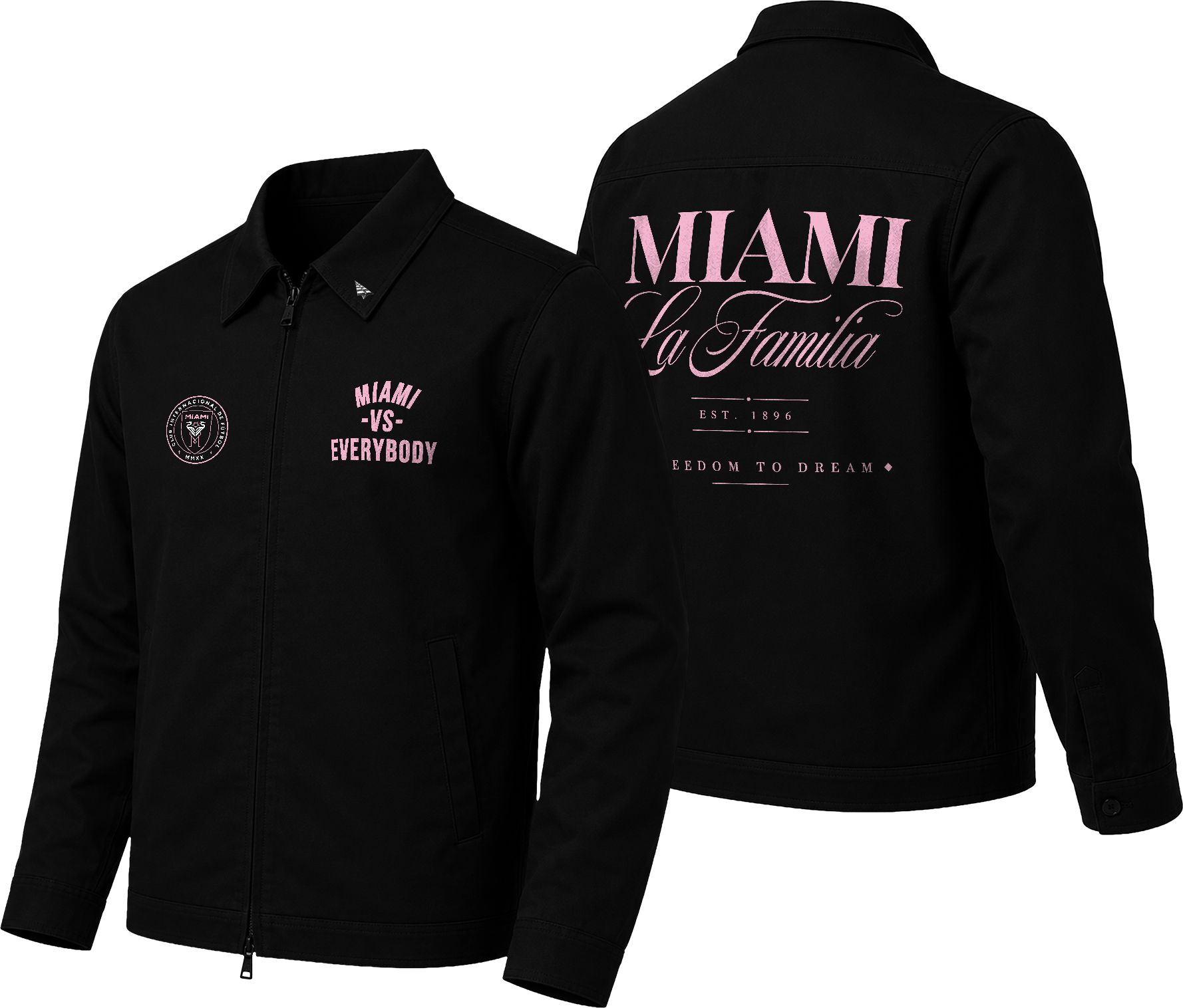 MLS x Paper Planes x Vs Everybody Inter Miami CF Work Jacket