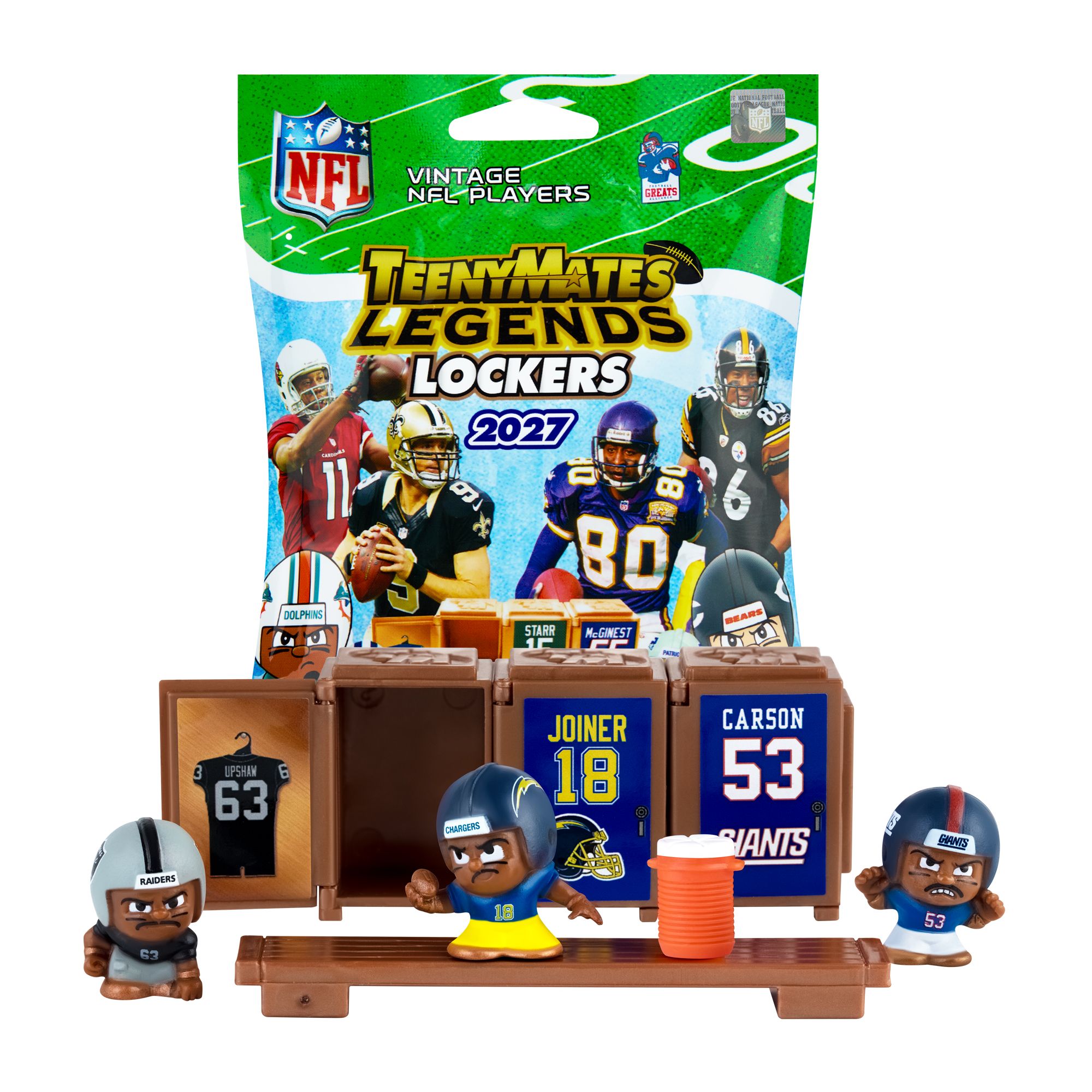 Party Animal NFL Legends TeenyMates Locker