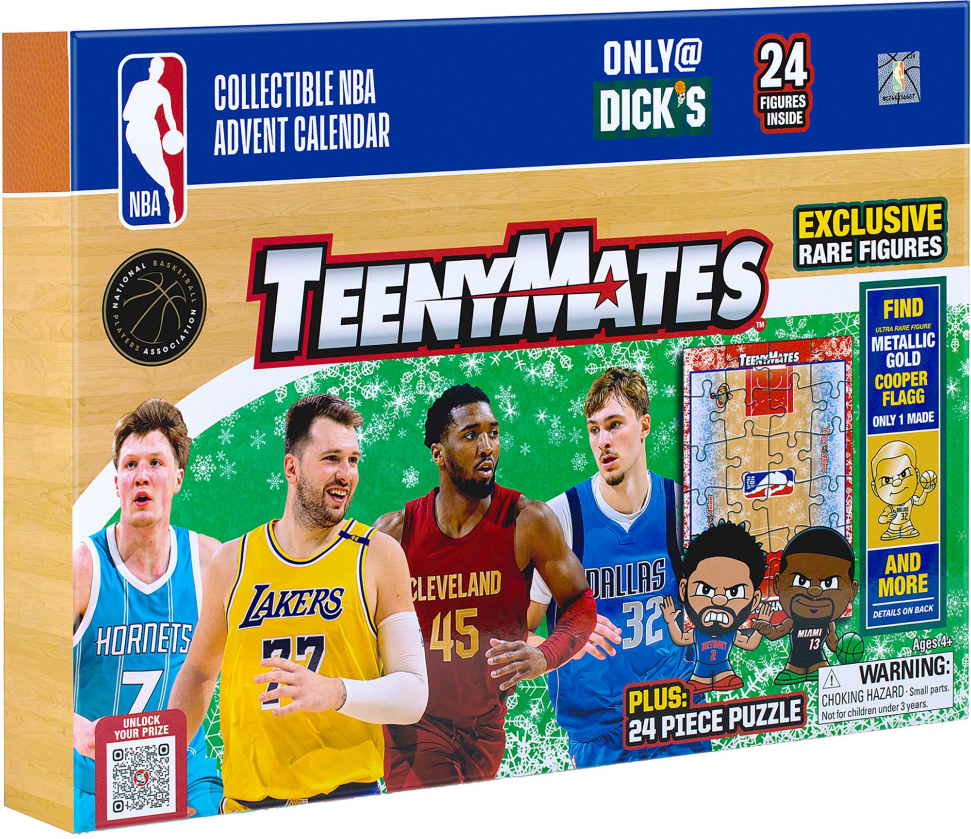 Party Animal TeenyMates 2026 NBA DSG Exclusive Advent Calendar - Rare Figures