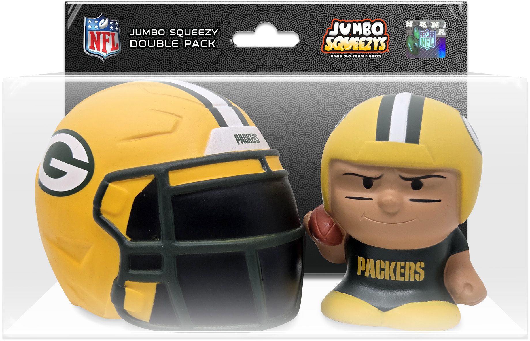 Party Animal Green Bay Packers SqueezyMates Set 2-Pack