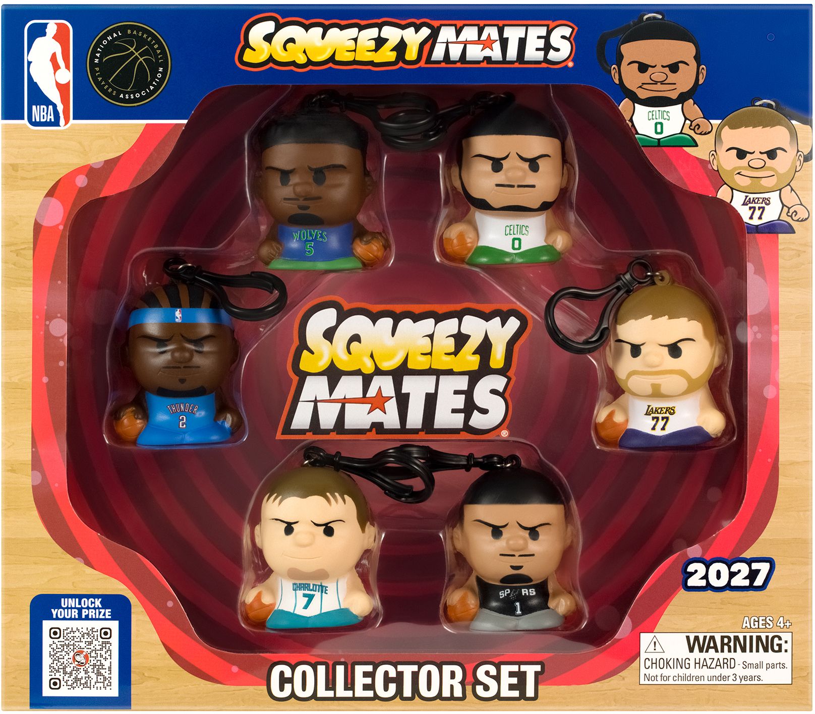 Party Animal NBA SqueezyMates Gift Set