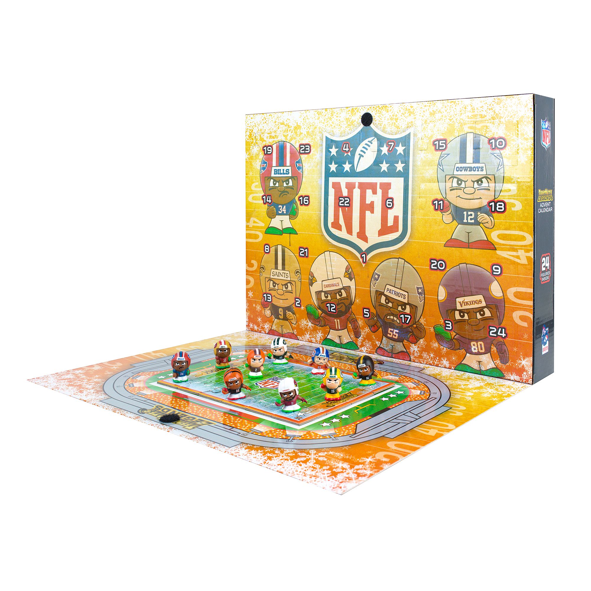 Party Animal NFL Legends TeenyMates 2026 Advent Calendar