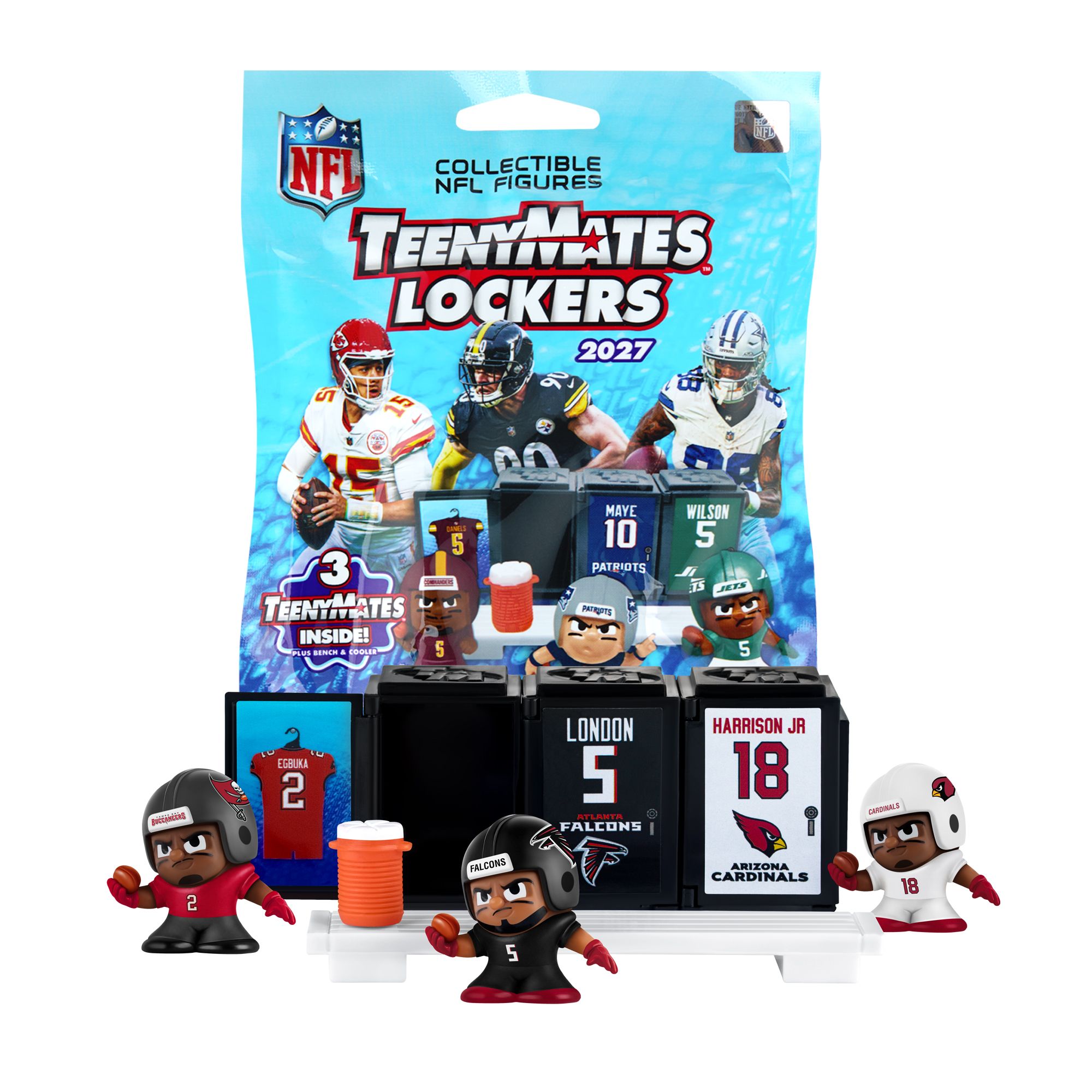 Party Animal NFL TeenyMates Lockers