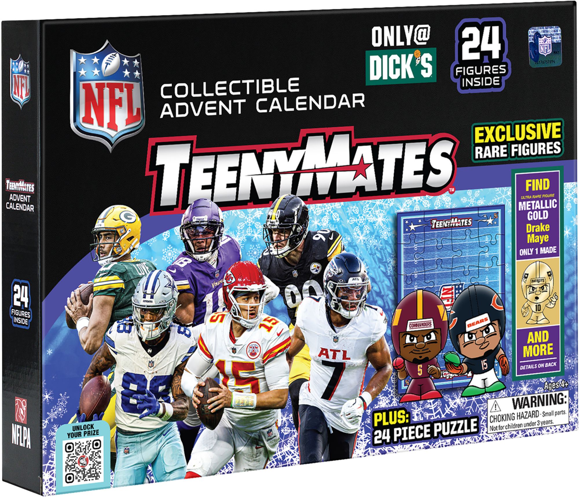 激レアNFLチームペナント12枚セットアメフト記念グッズヴィンテージアンティーク Party Animal TeenyMates 2026 NFL DSG Exclusive Advent Calendar