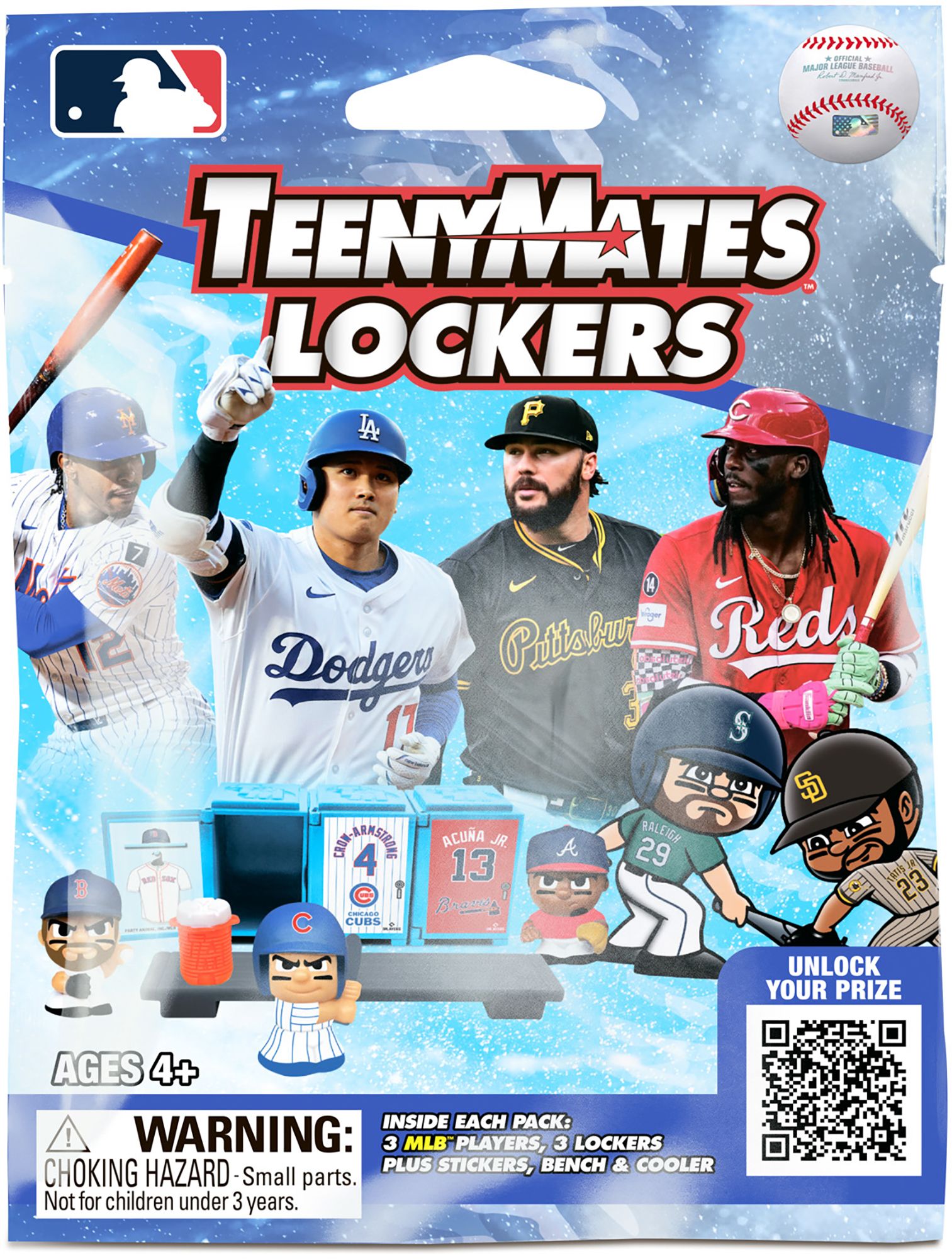 Party Animal MLB TeenyMates Lockers