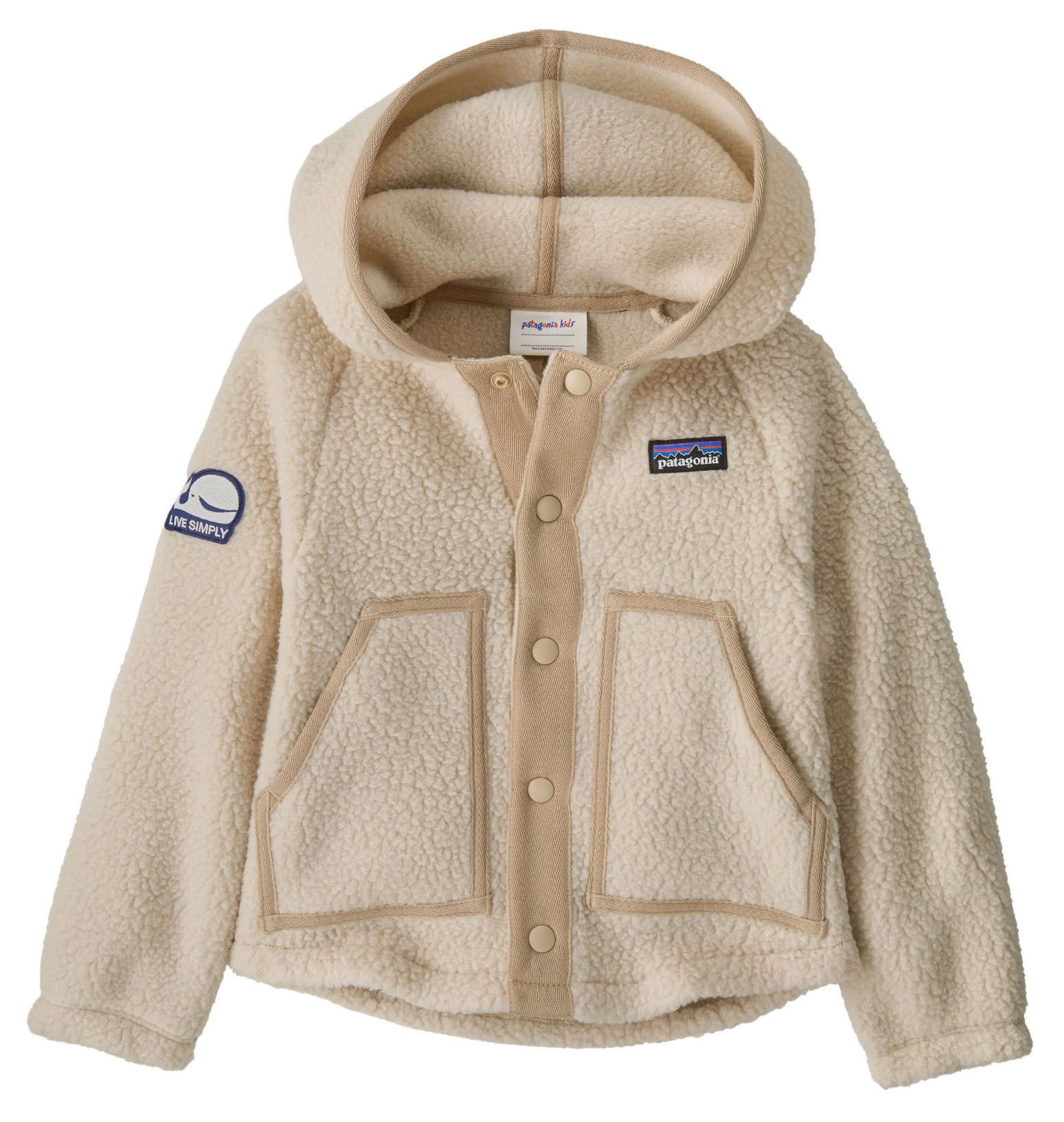 Live Simply Whale Patch/Dark Natural