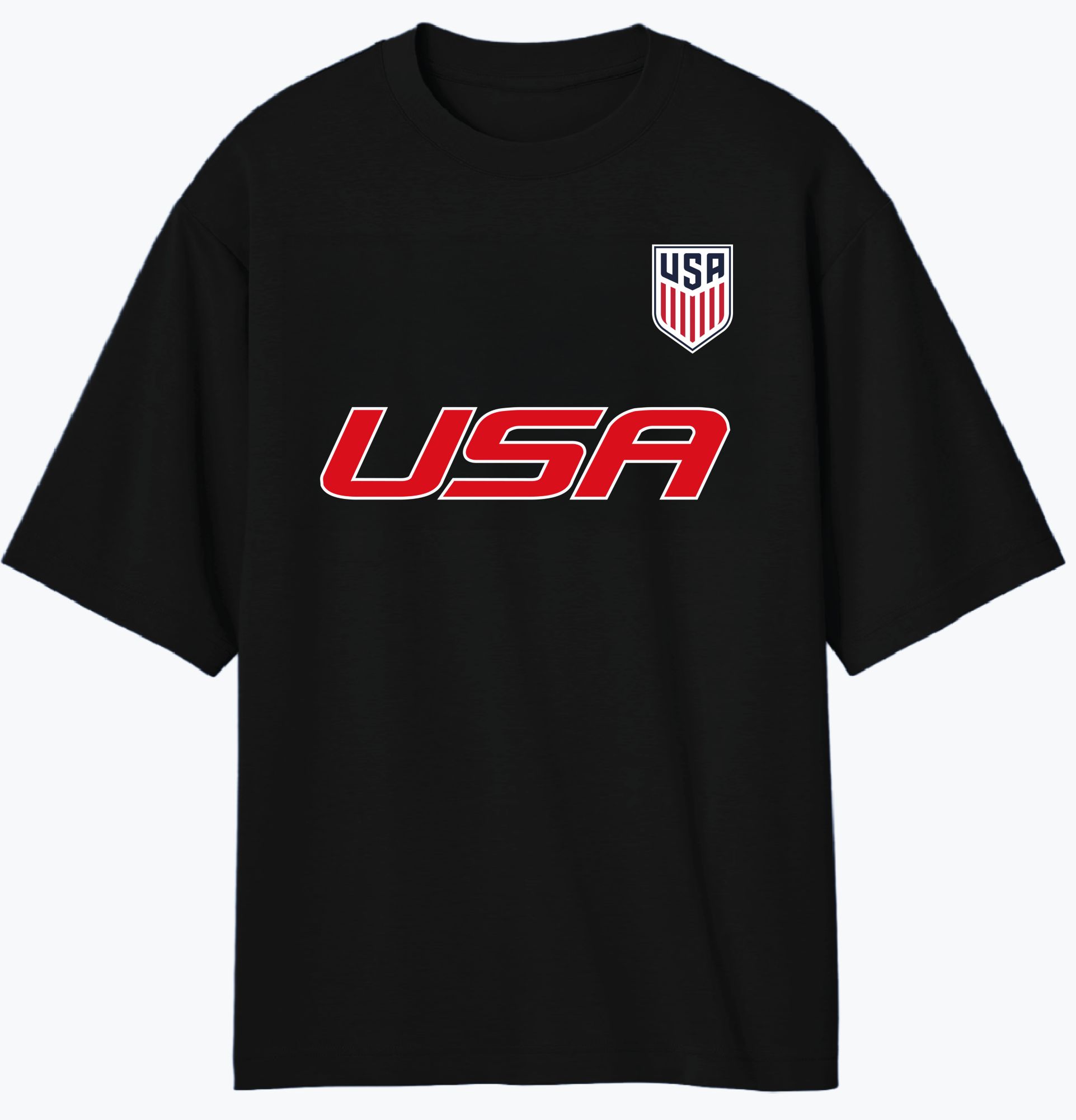 Peace Collective Adult USMNT Black Graphic T-Shirt