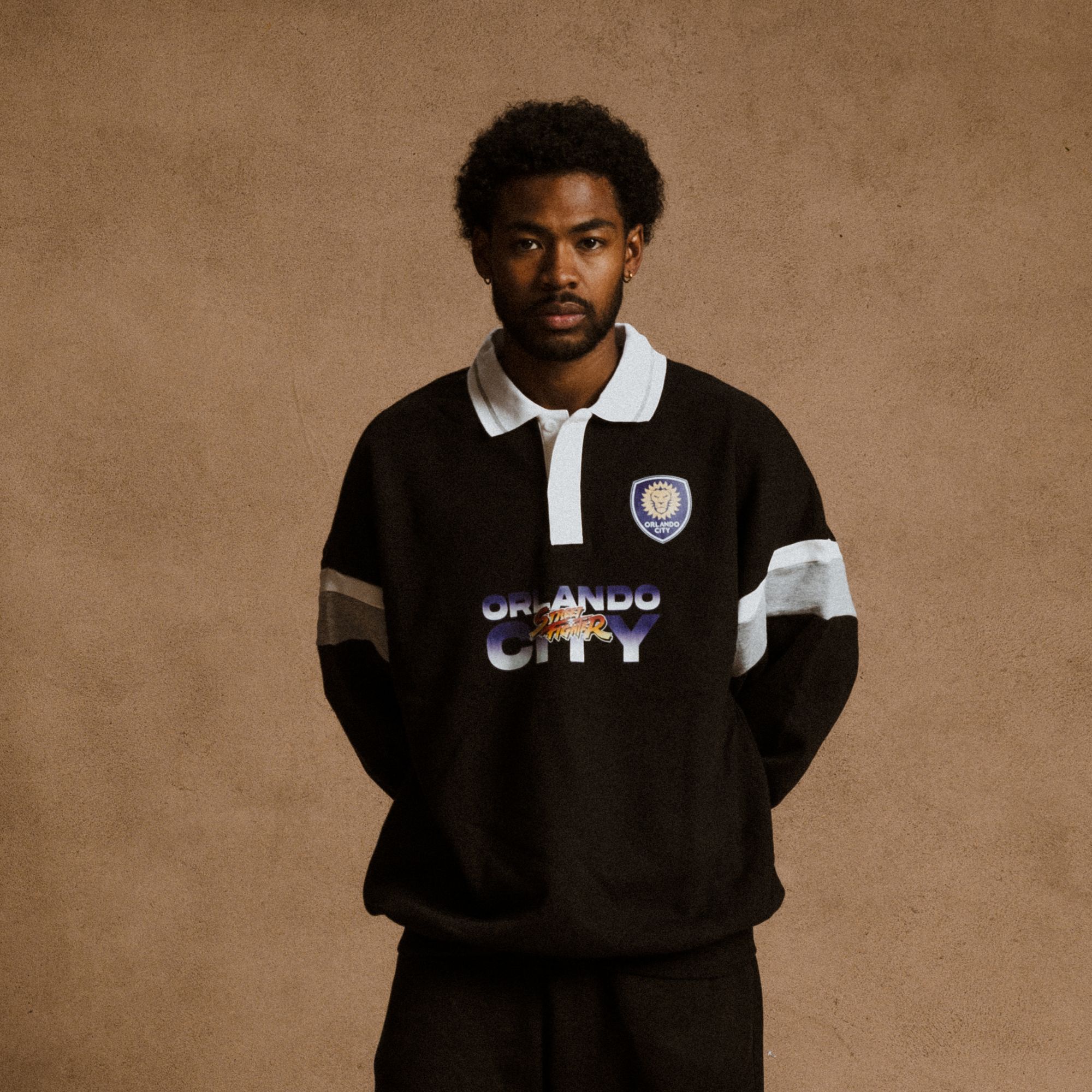 Peace Collective Adult Orlando City SC | Street Fighter Rugby Shirt