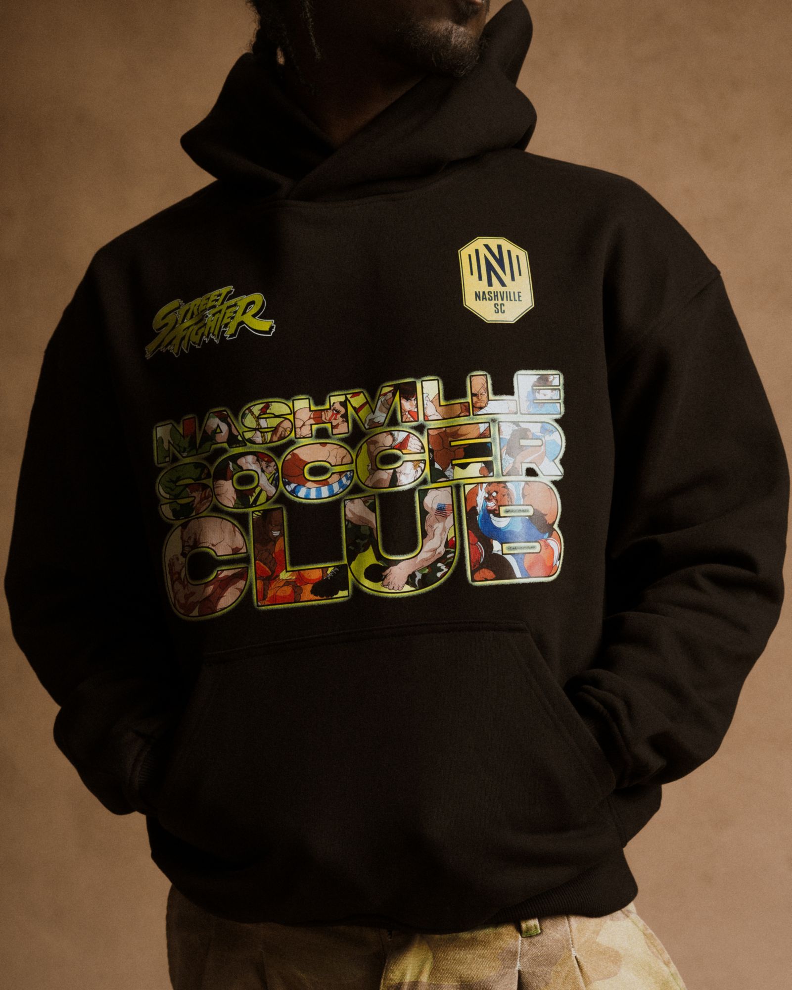 Peace Collective Adult Nashville SC | Street Fighter Hoodie