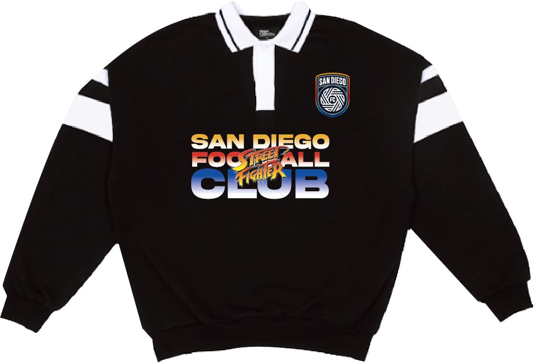 Peace Collective Adult San Diego FC | Street Fighter Rugby Shirt