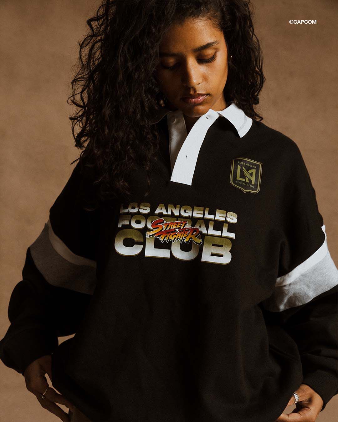 Peace Collective Adult LAFC | Street Fighter Rugby Shirt