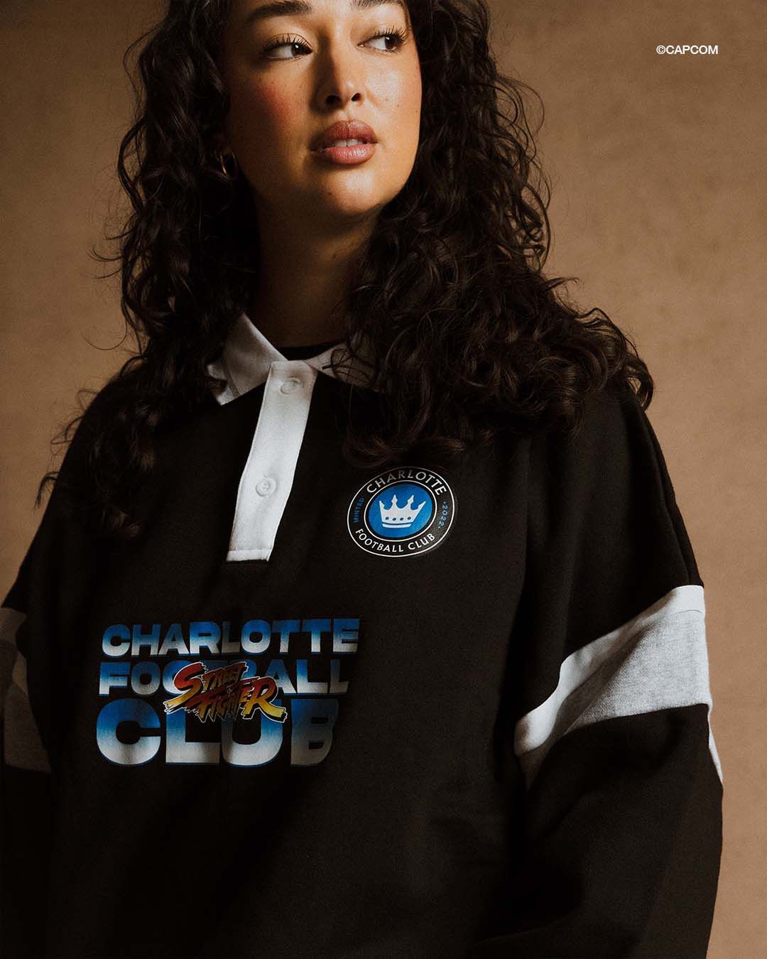 Peace Collective Adult Charlotte FC | Street Fighter Rugby Shirt