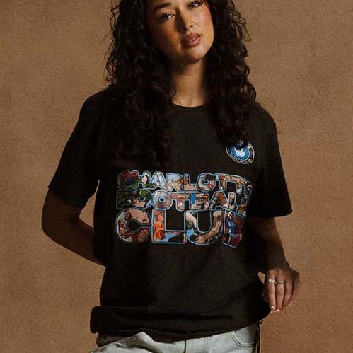 Peace Collective Adult Charlotte FC | Street Fighter Character T-Shirt