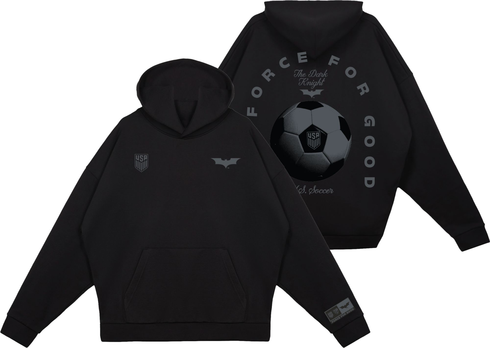Peace Collective Adult U.S. Soccer | DC Worlds Collide Batman Hoodie