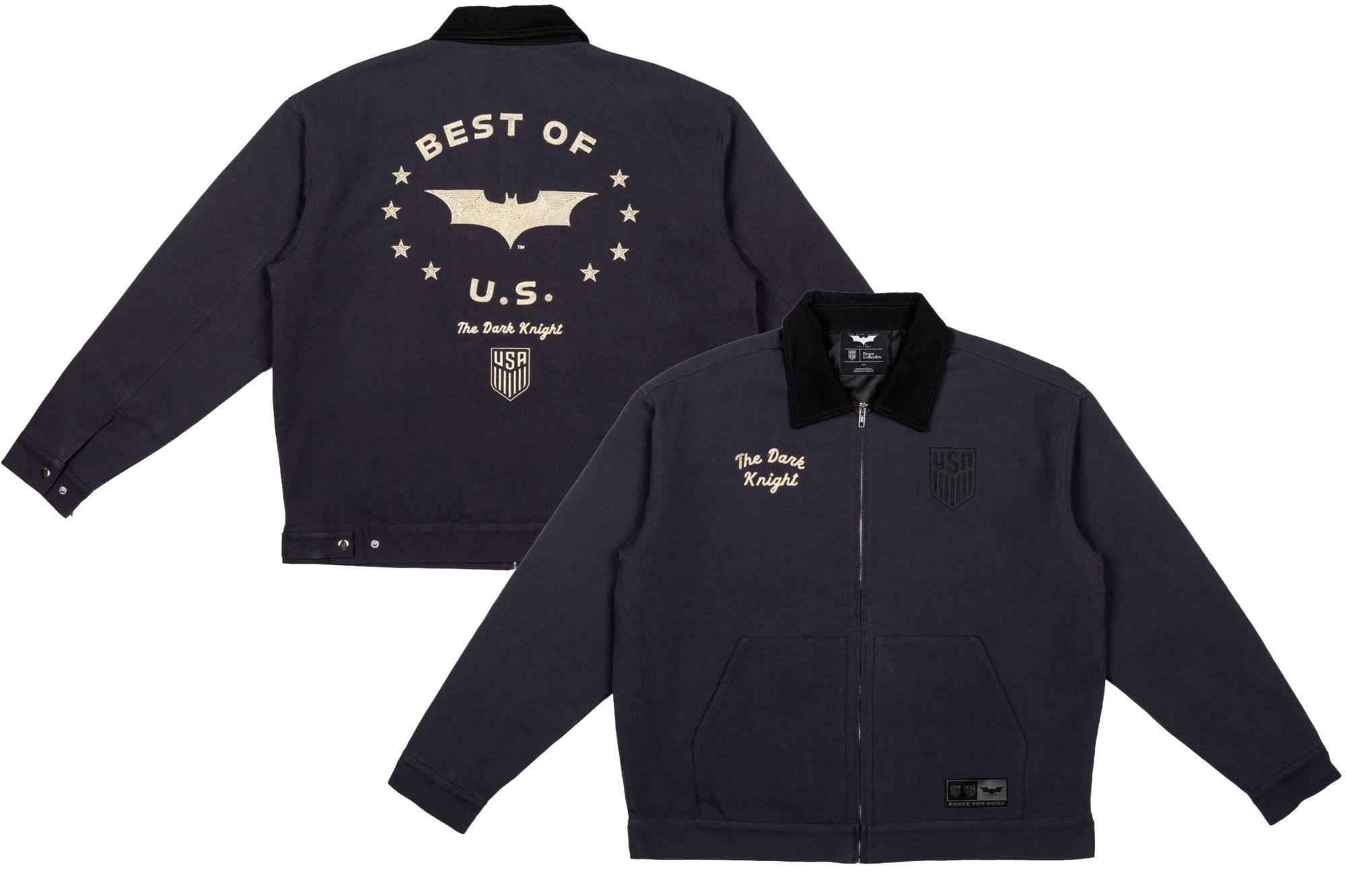 Peace Collective Adult U.S. Soccer | DC Worlds Collide Workman Jacket