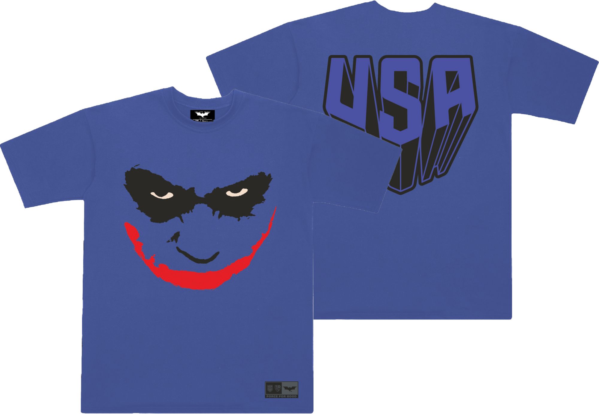 Peace Collective Adult U.S. Soccer | DC Worlds Collide Joker T-Shirt