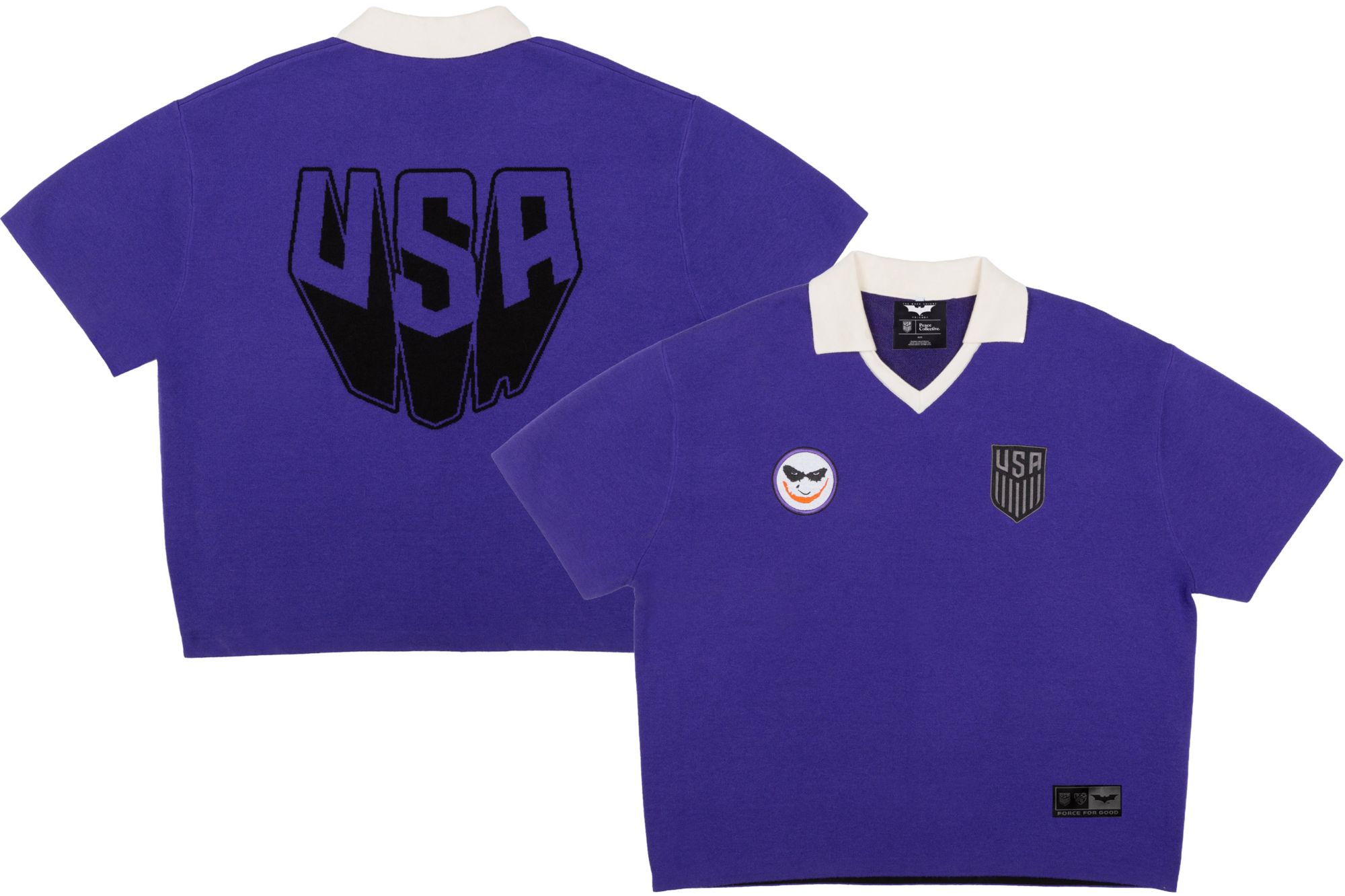 Peace Collective Adult U.S. Soccer | DC Worlds Collide Joker Knit Uniform