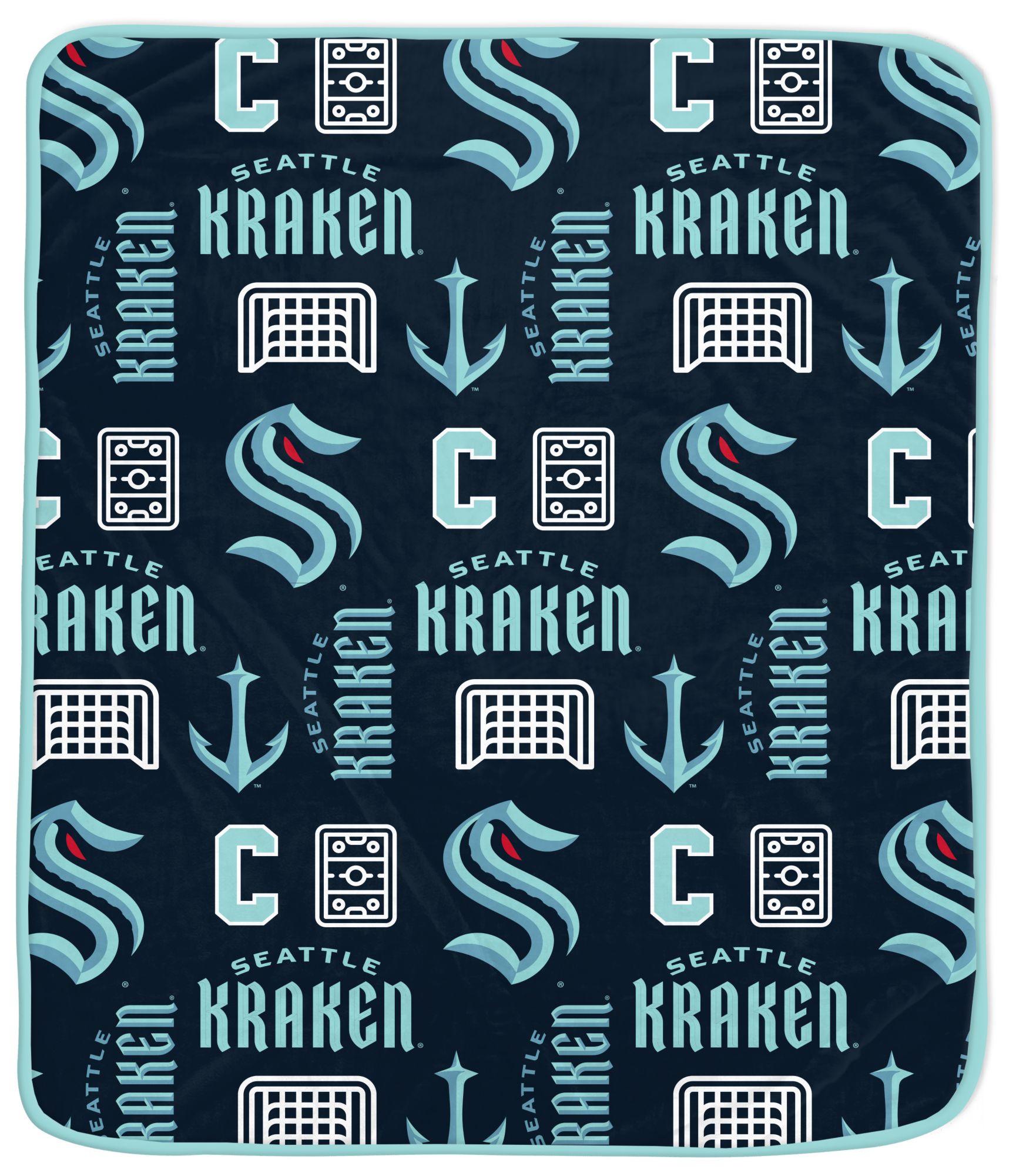 Pegasus Sports Seattle Kraken Cozy Blanket
