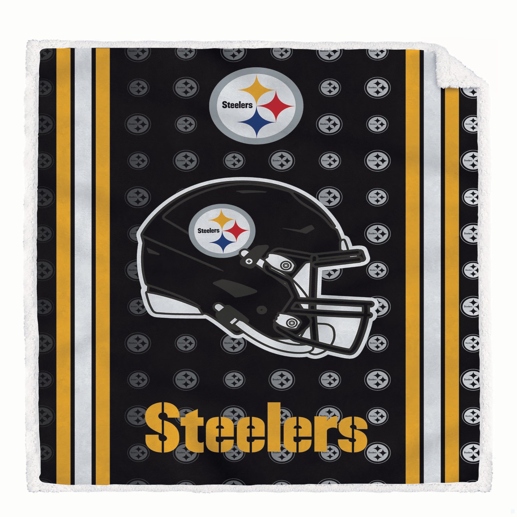 Pegasus Sports Pittsburgh Steelers Sherpa Blanket
