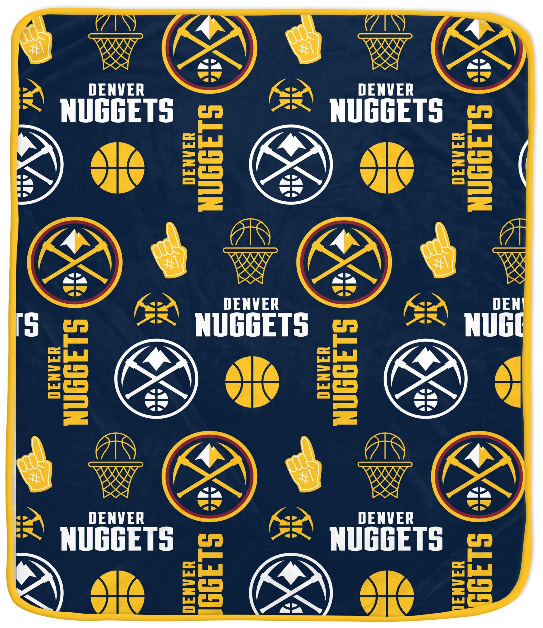 Pegasus Sports Denver Nuggets Cozy Blanket