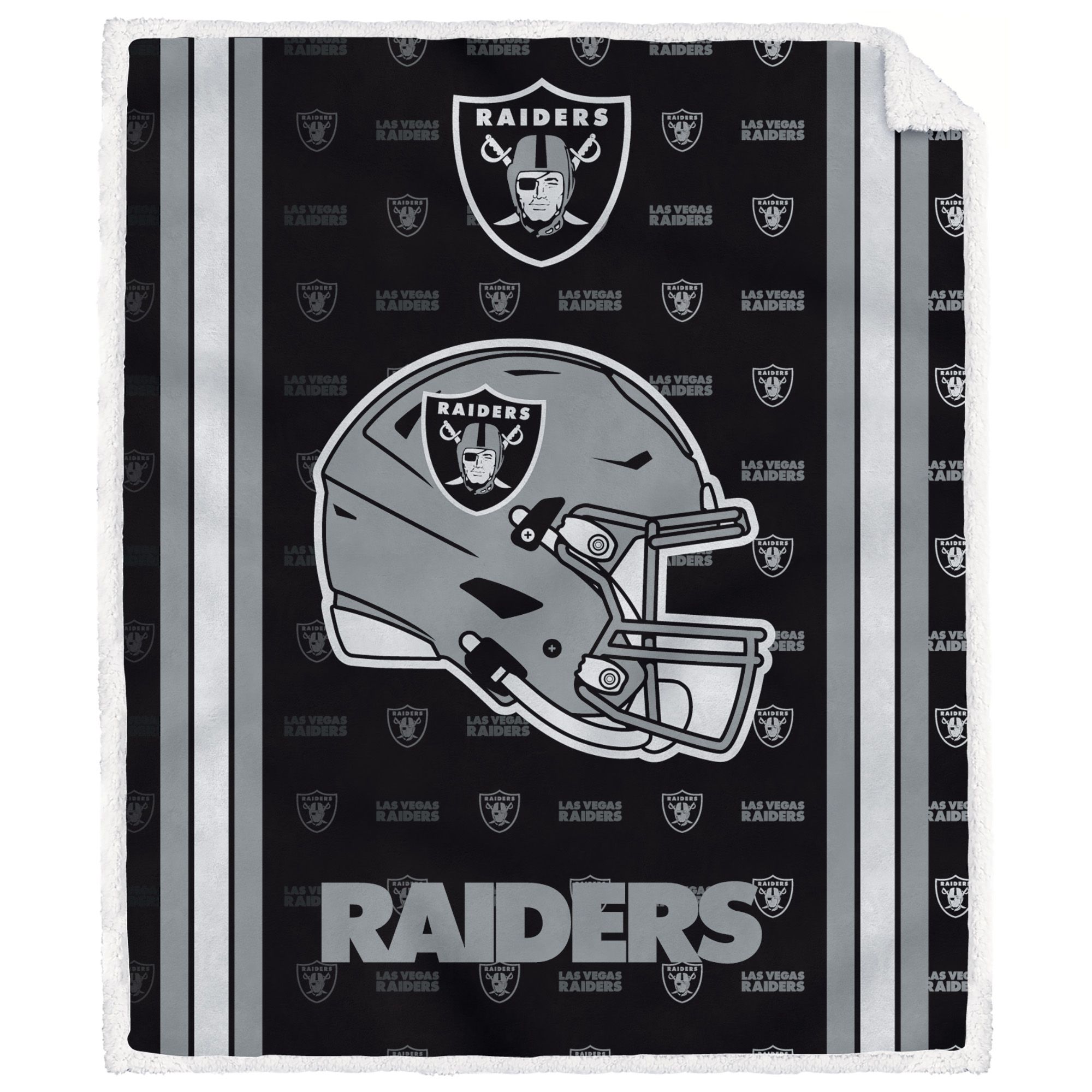Pegasus Sports Las Vegas Raiders Sherpa Blanket