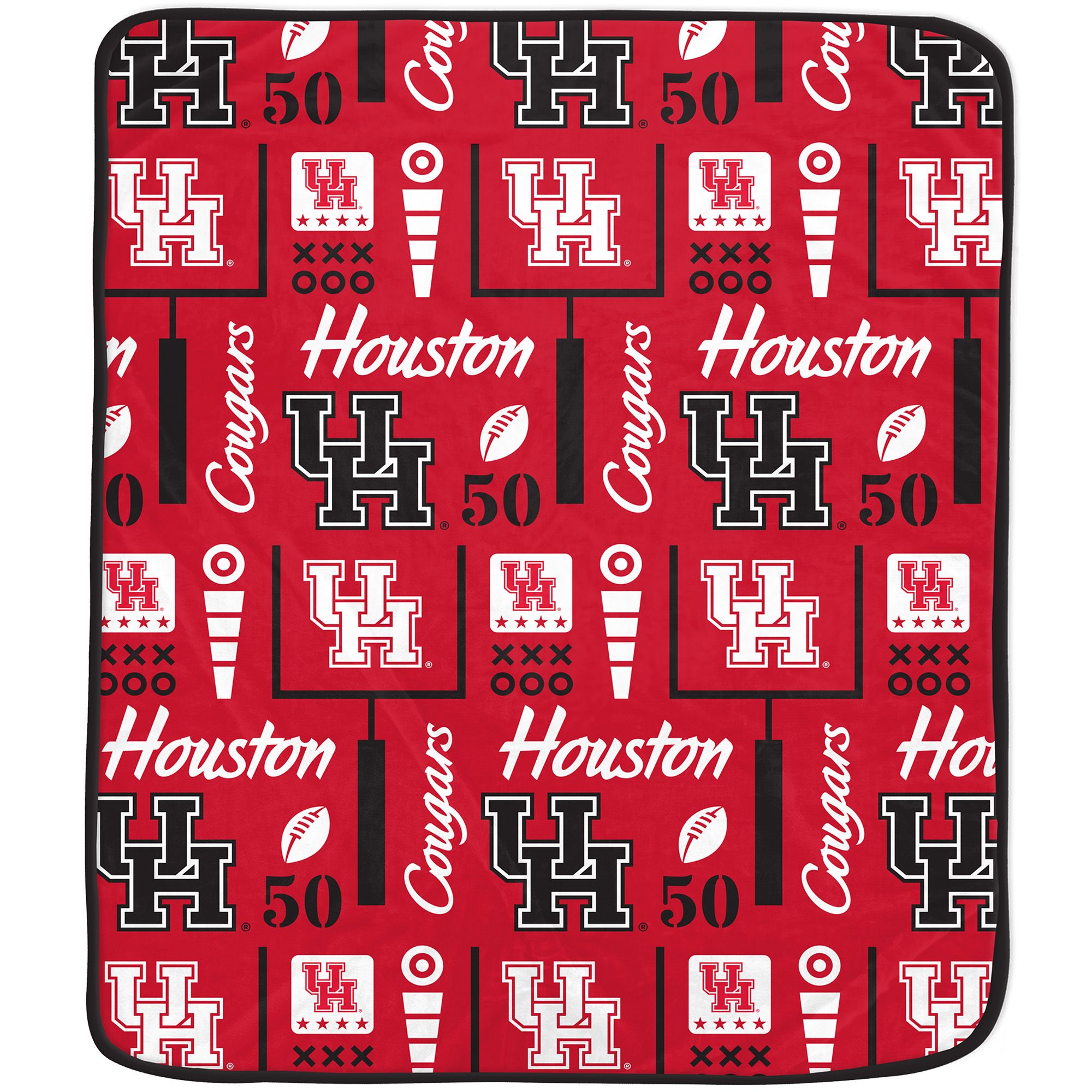 Pegasus Sports Houston Cougars Cozy Blanket