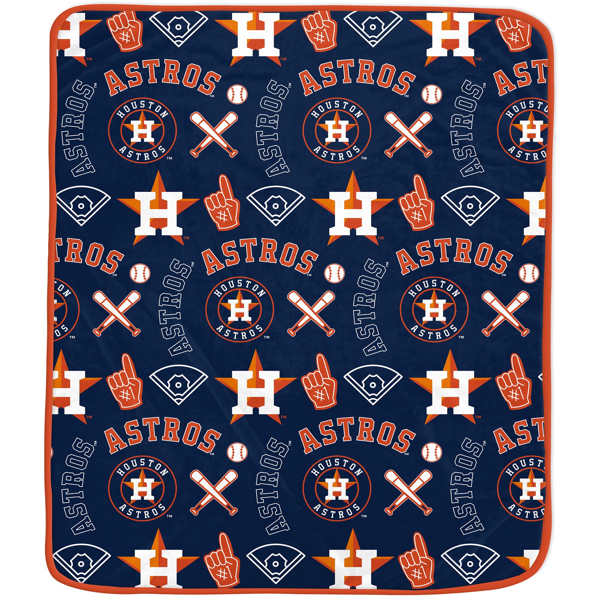 Pegasus Sports Houston Astros Cozy Blanket