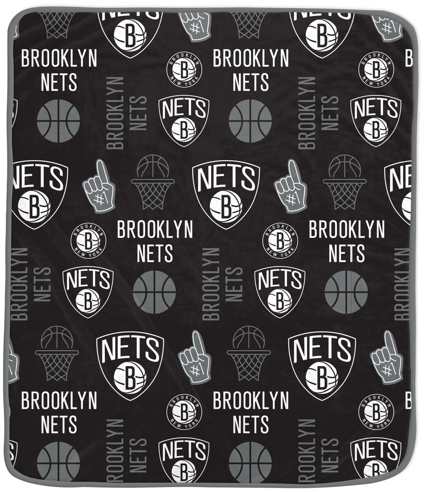 Pegasus Sports Brooklyn Nets Cozy Blanket