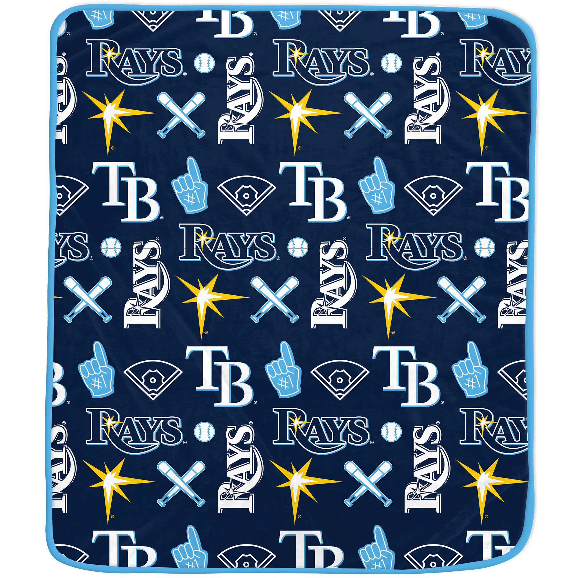 Pegasus Sports Tampa Bay Rays Cozy Blanket