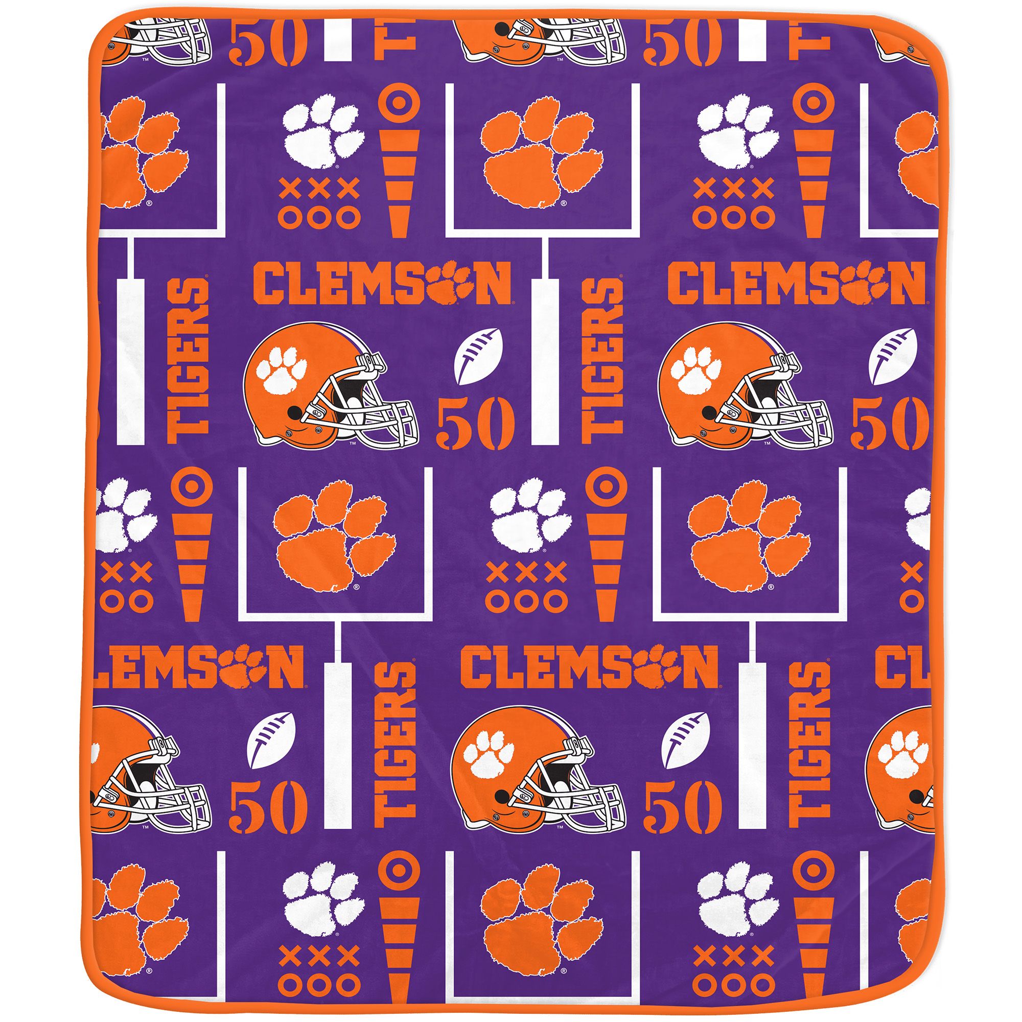 Pegasus Sports Clemson Tigers Promo Blanket