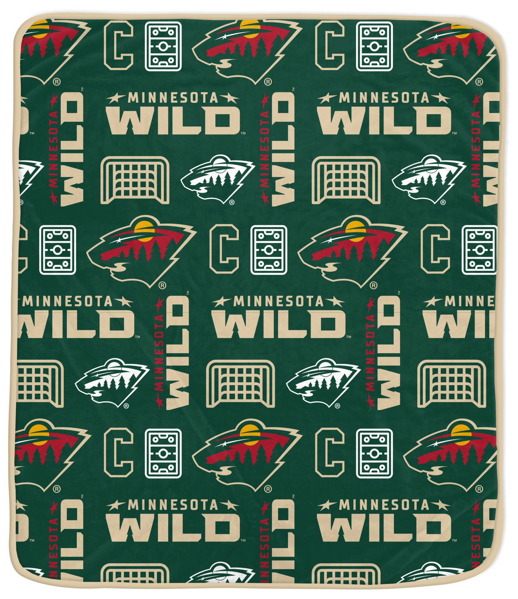 Pegasus Sports Minnesota Wild Cozy Blanket
