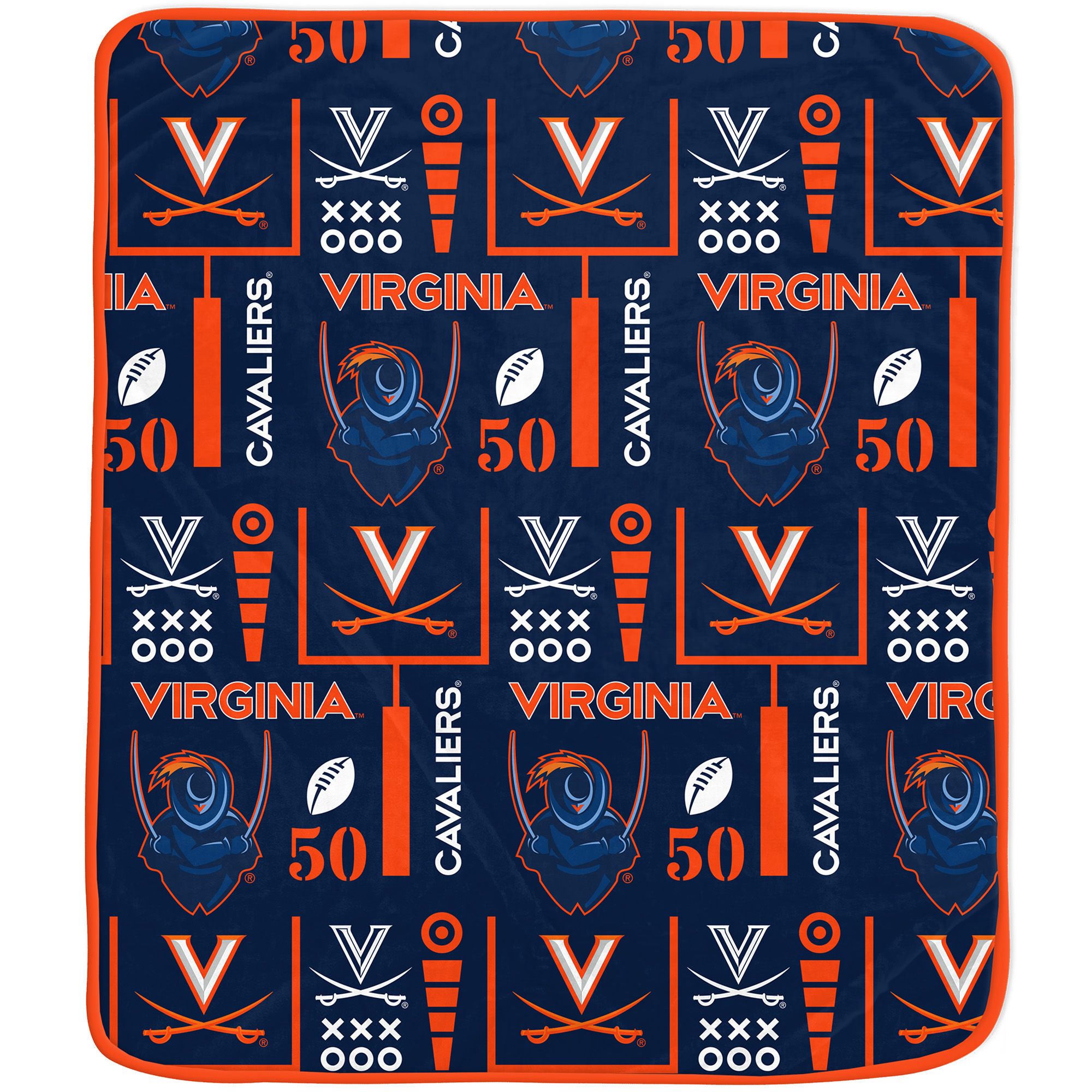 Pegasus Sports Virginia Cavaliers Cozy Blanket