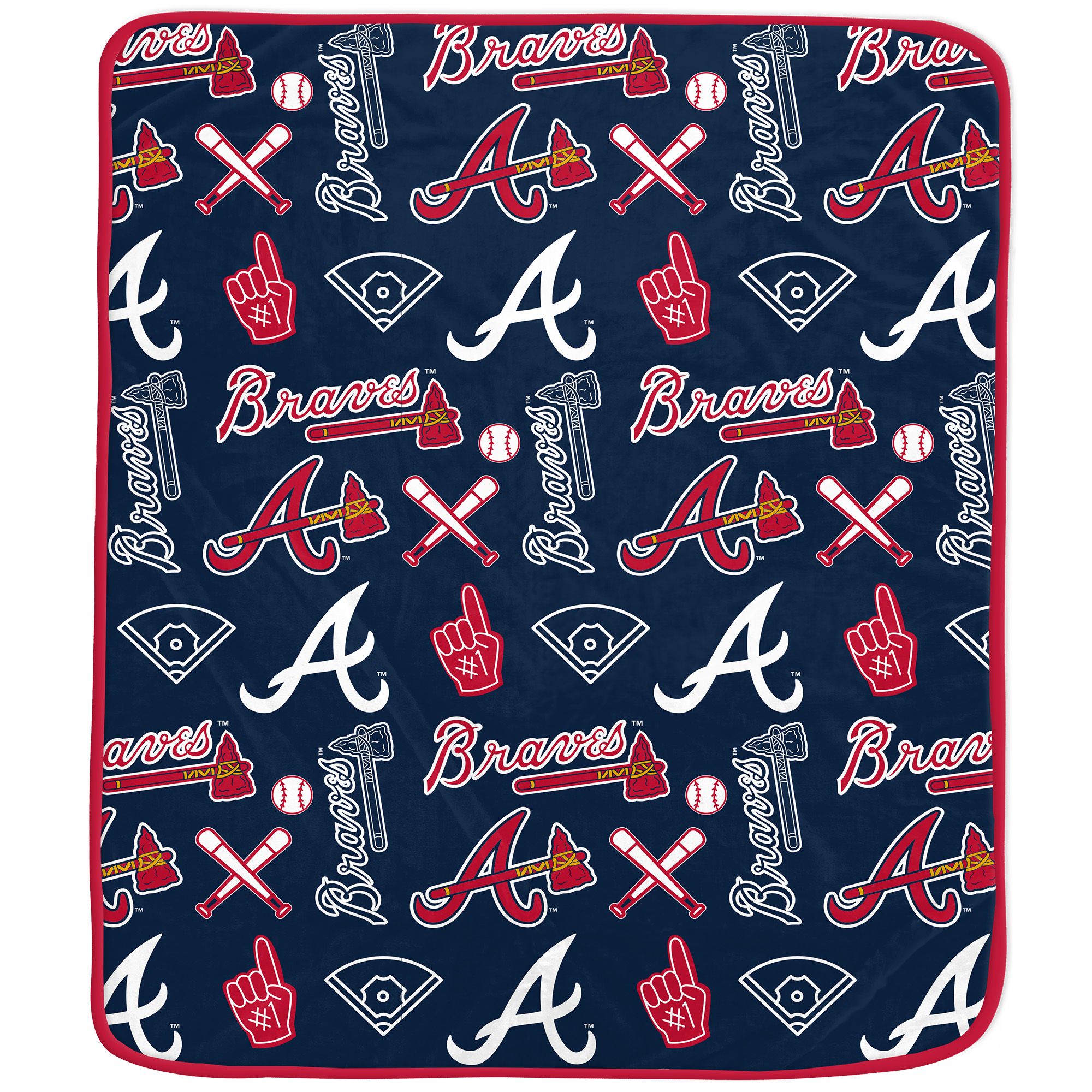 Pegasus Sports Atlanta Braves Promo Blanket