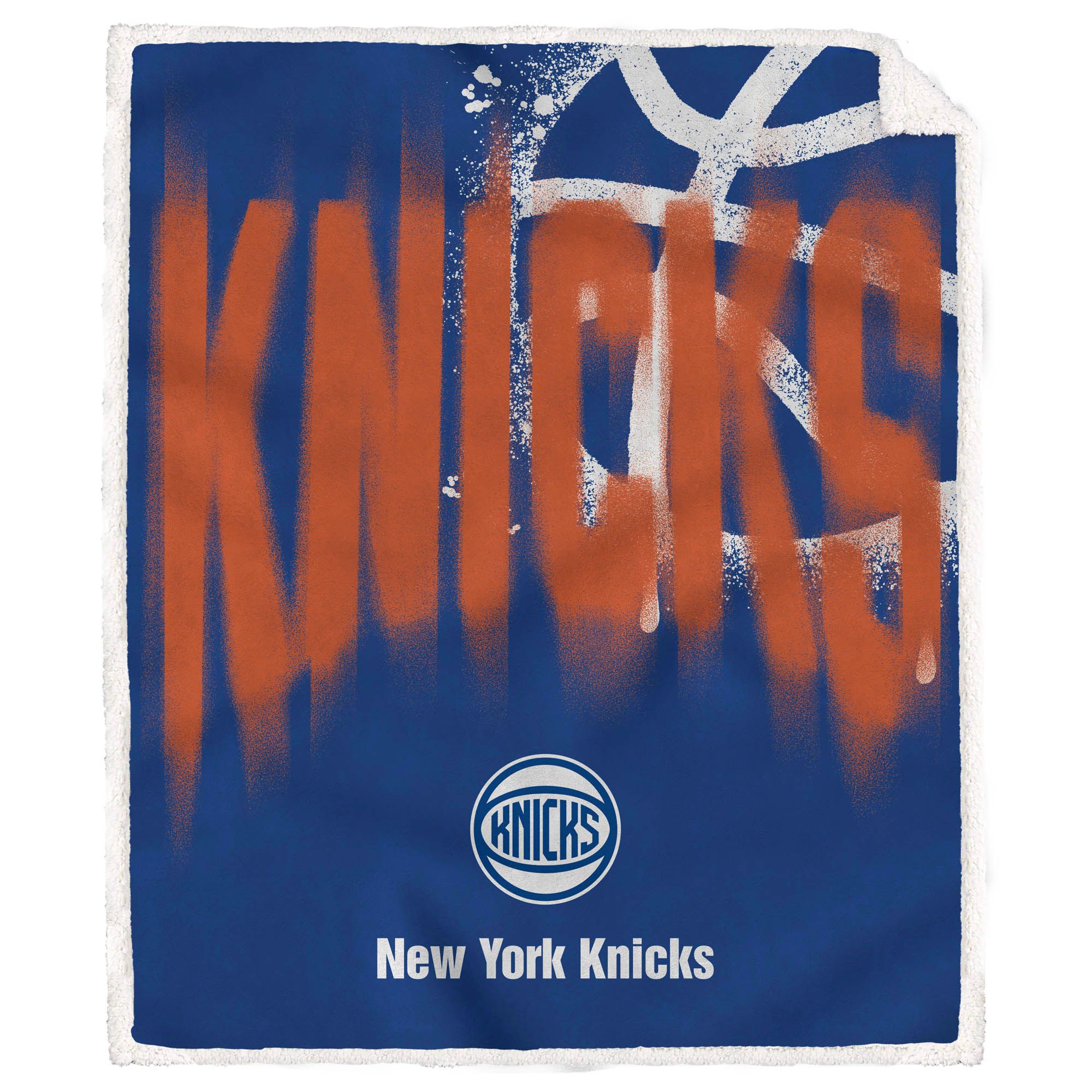Pegasus Sports Adult New York Knicks Worn With Obsession End Of An Era Blanket
